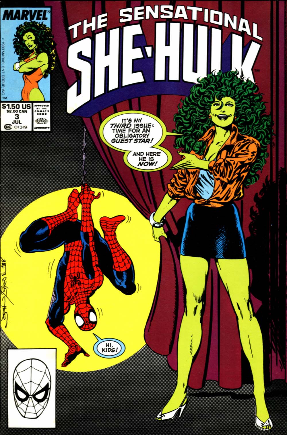 Read online The Sensational She-Hulk comic -  Issue #3 - 1