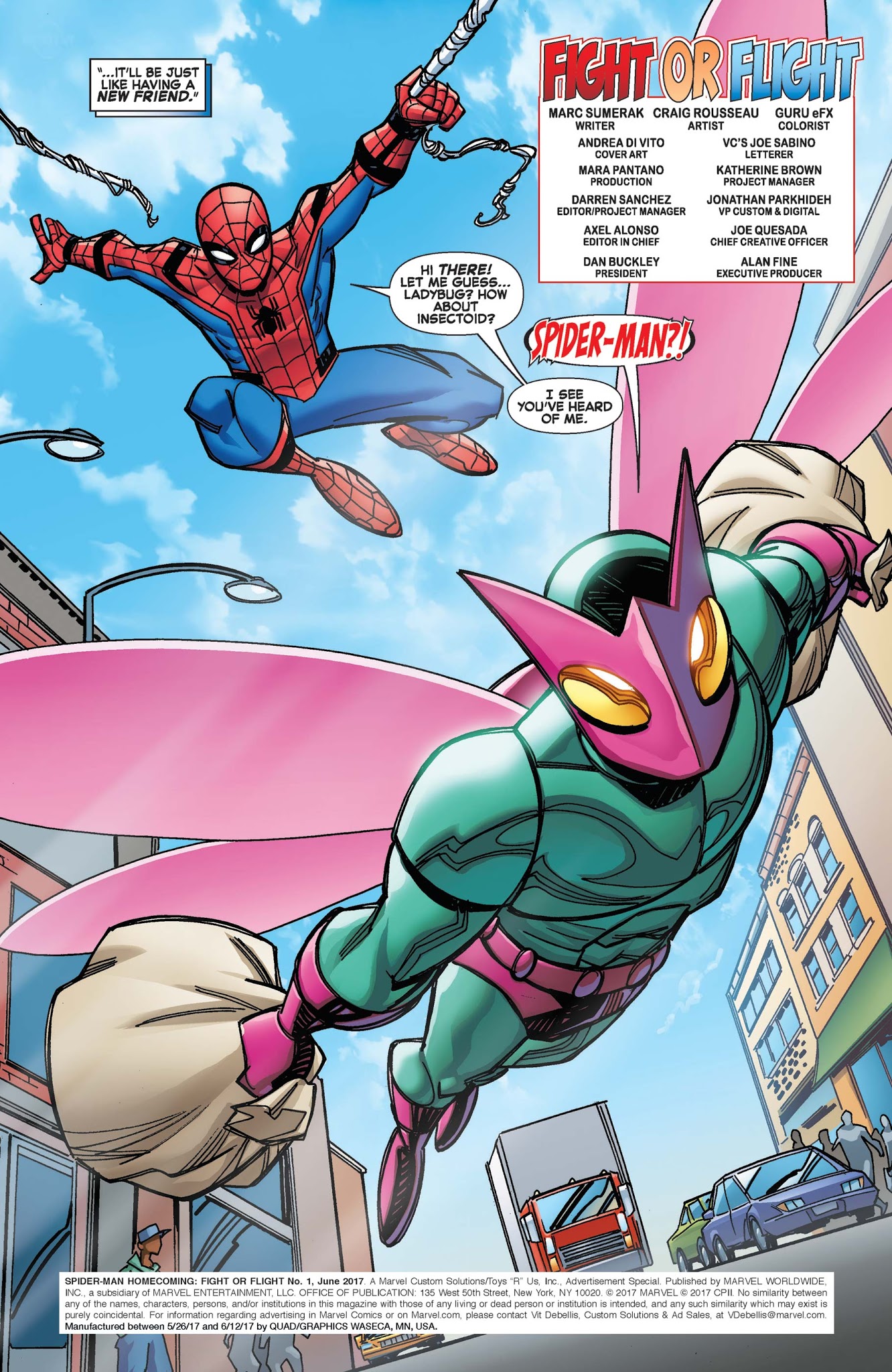 Read online Spider-Man: Homecoming — Fight or Flight comic -  Issue # Full - 3