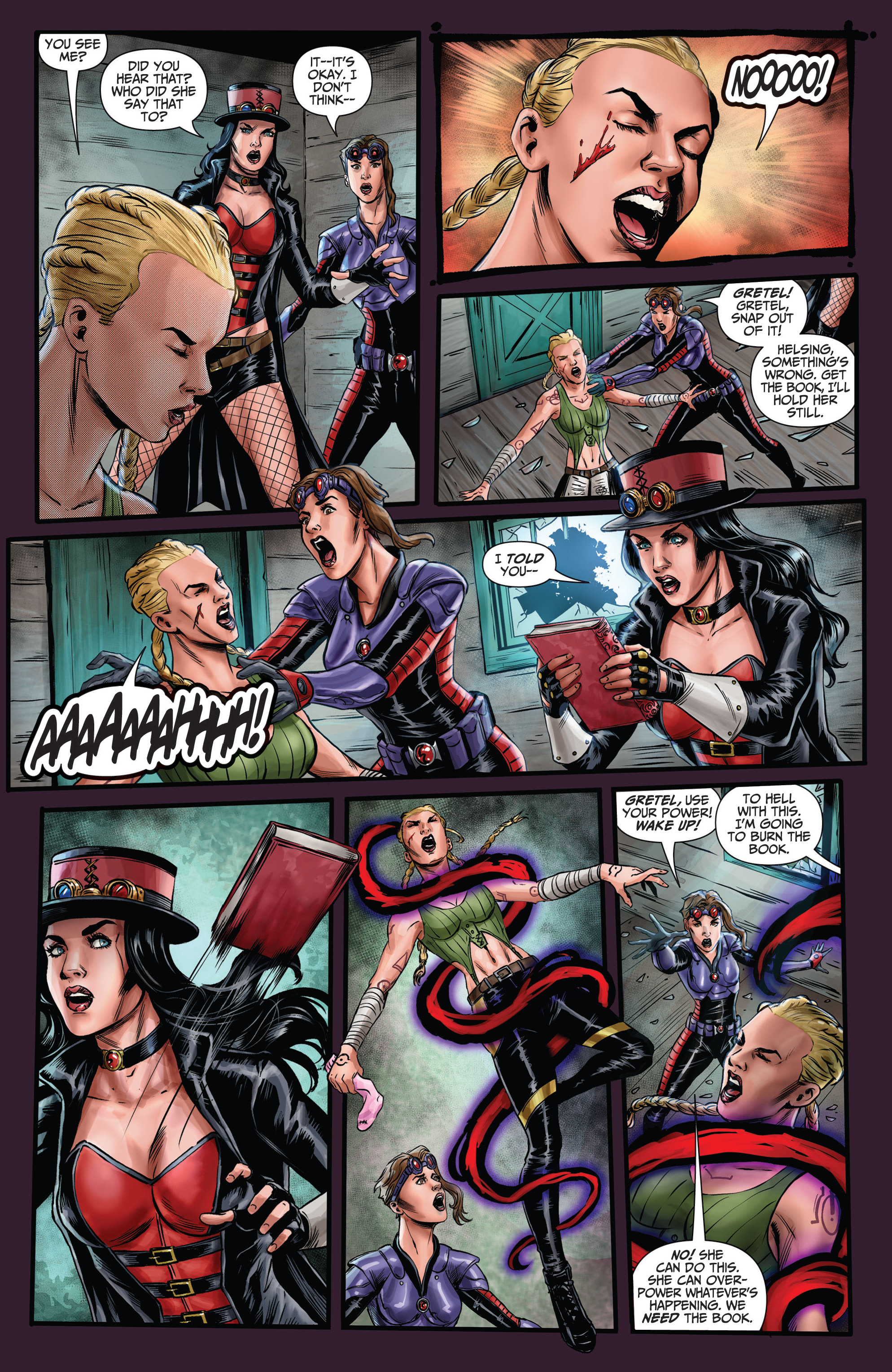 Read online Van Helsing Annual: Hour of the Witch comic -  Issue # Full - 41