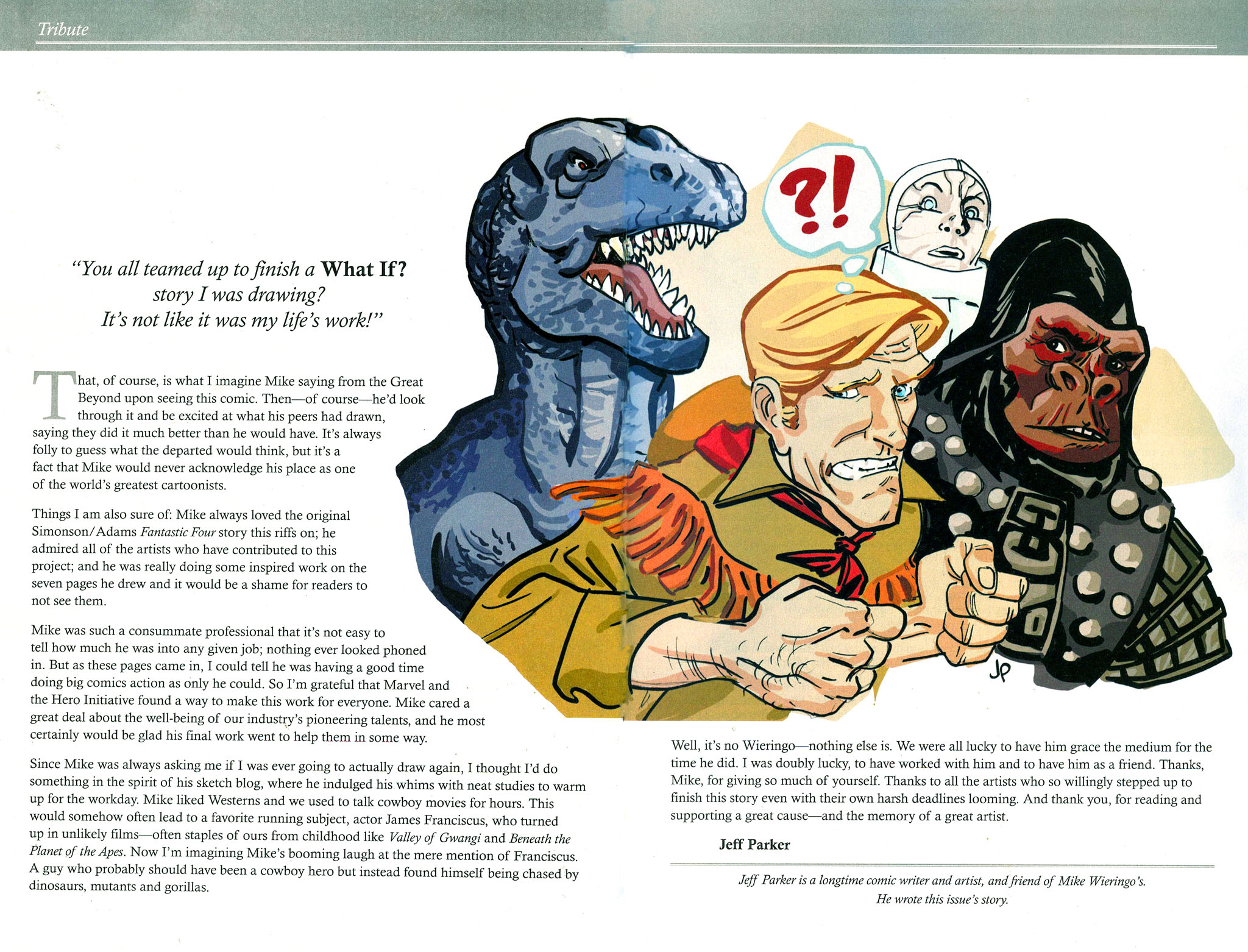 Read online Hero Initiative: Mike Wieringo Book: What if THIS Was the Fantastic Four? comic -  Issue # Full - 37