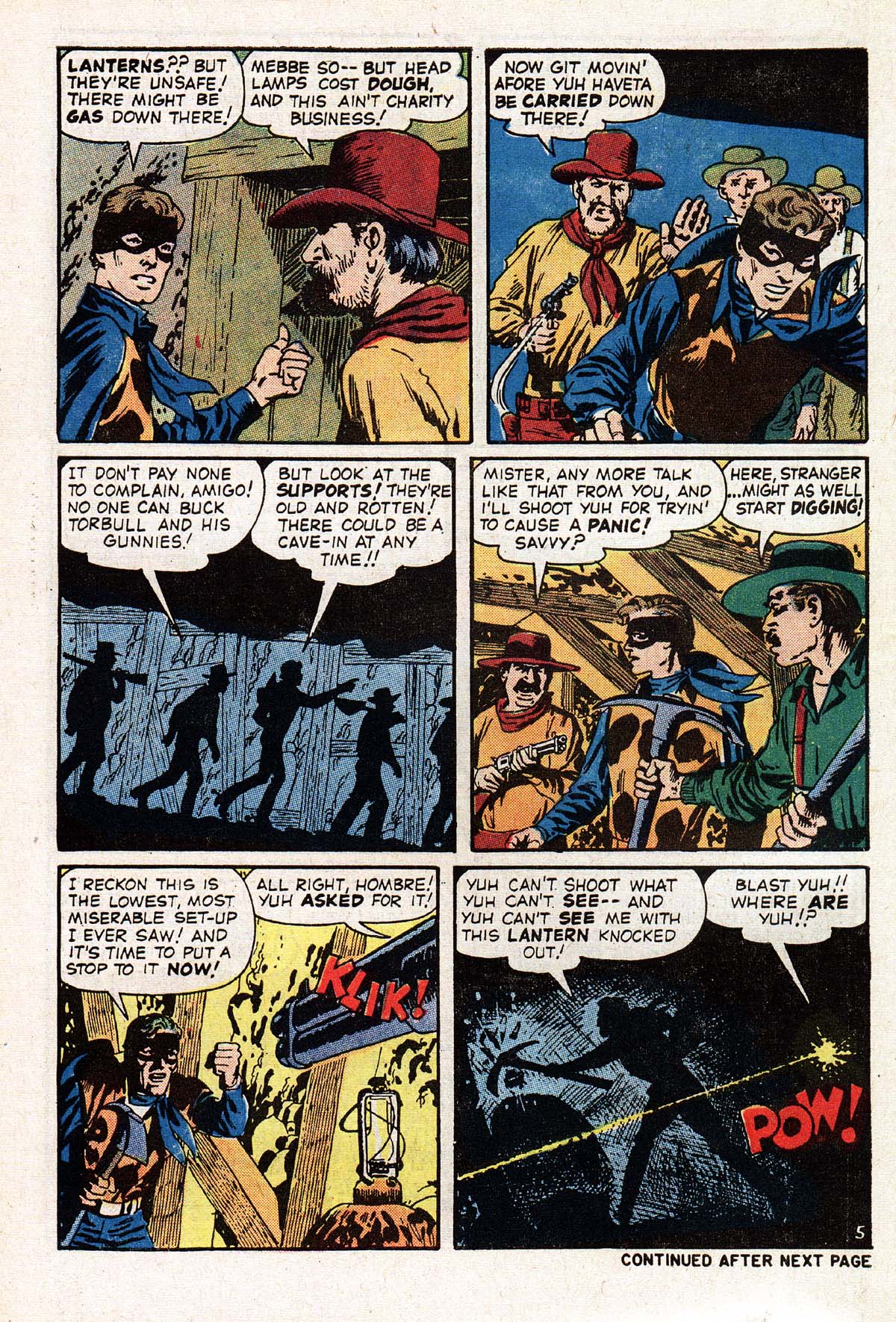 Read online The Mighty Marvel Western comic -  Issue #18 - 21