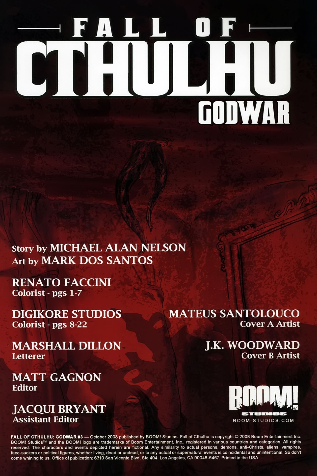 Read online Fall of Cthulhu: Godwar comic -  Issue #3 - 3