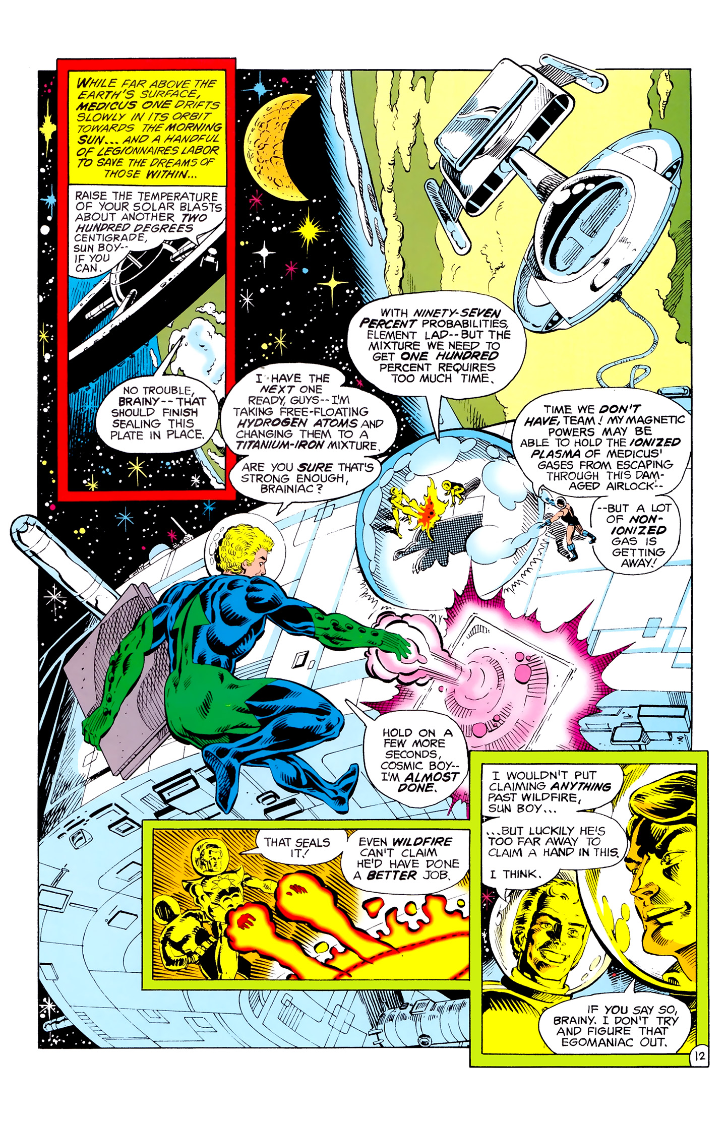 Read online Legion of Super-Heroes (1980) comic -  Issue #284 - 13