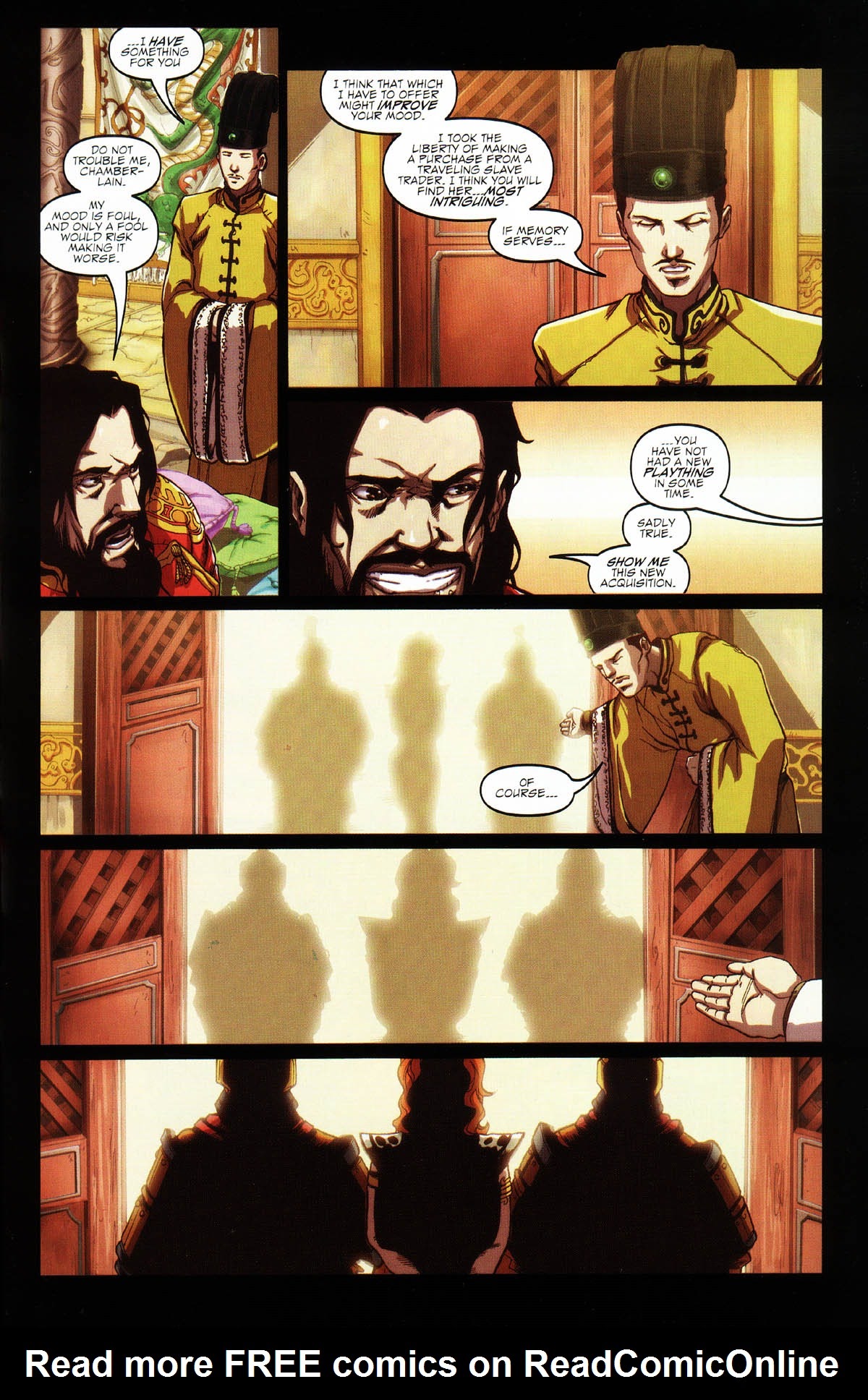 Read online Red Sonja: Sonja Goes East comic -  Issue # Full - 8