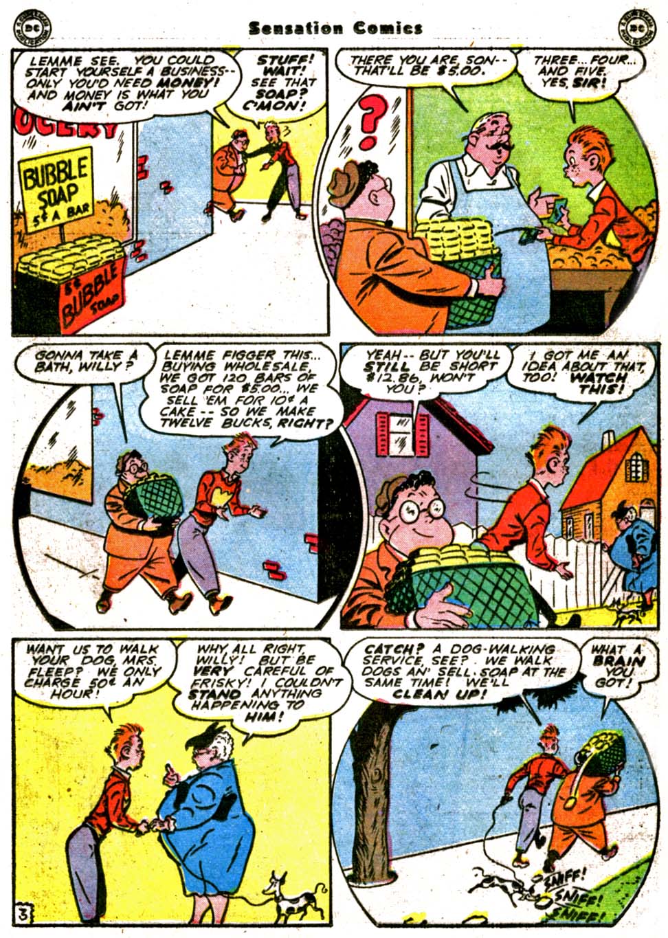 Read online Sensation (Mystery) Comics comic -  Issue #64 - 25