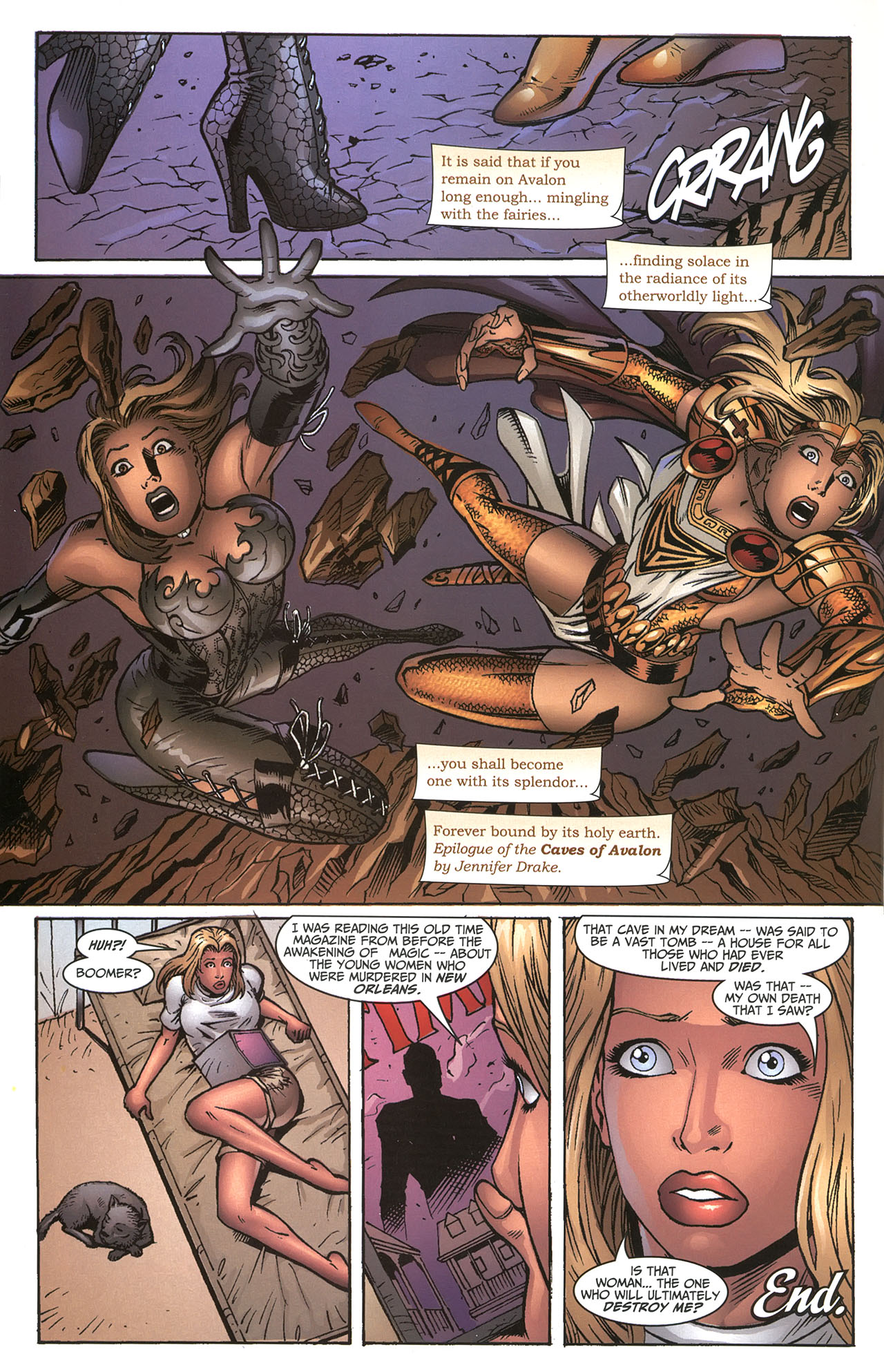 Read online Alley Cat Vs. Lady Pendragon comic -  Issue # Full - 15