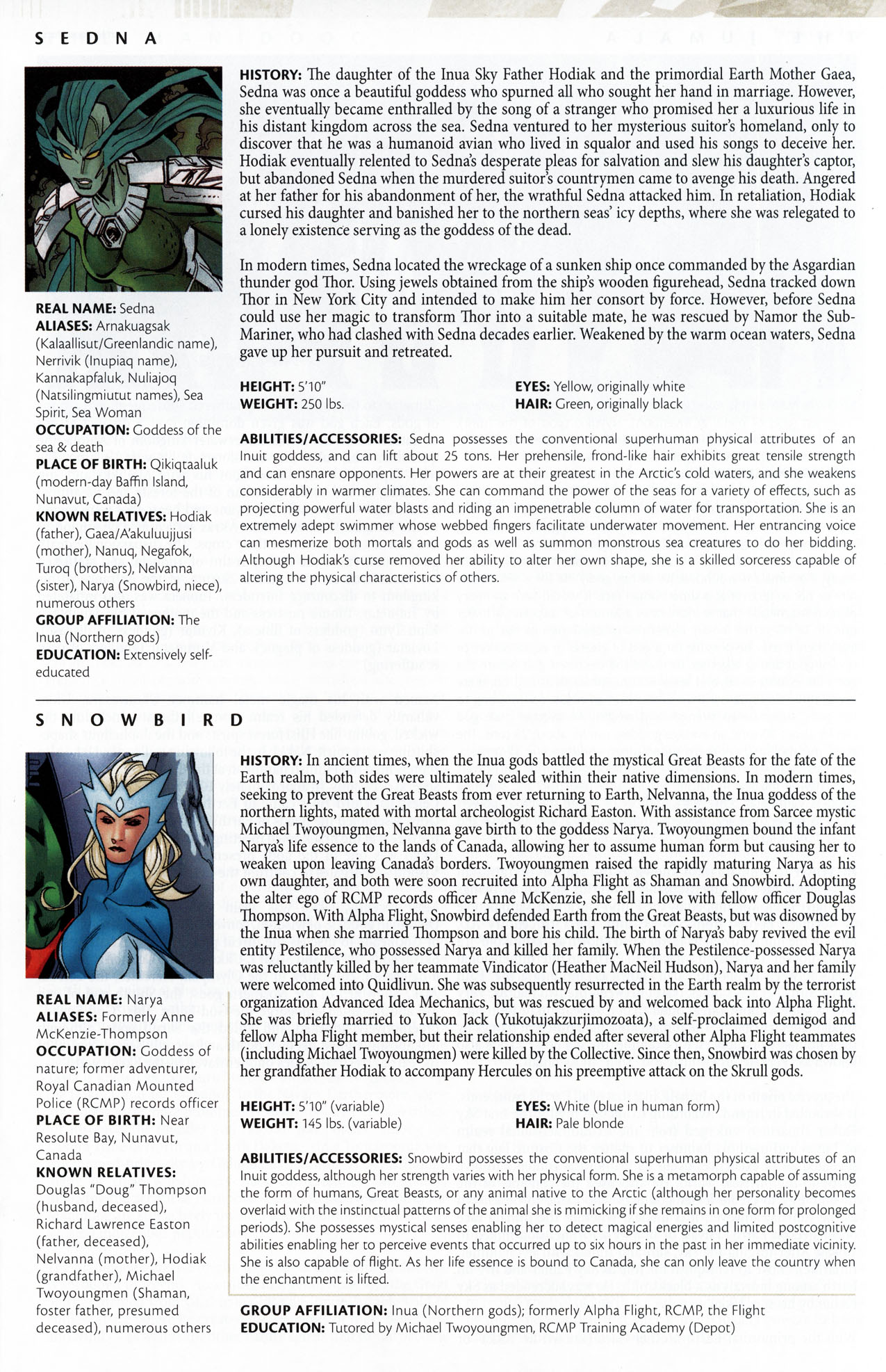 Read online Thor & Hercules: Encyclopaedia Mythologica comic -  Issue # Full - 33