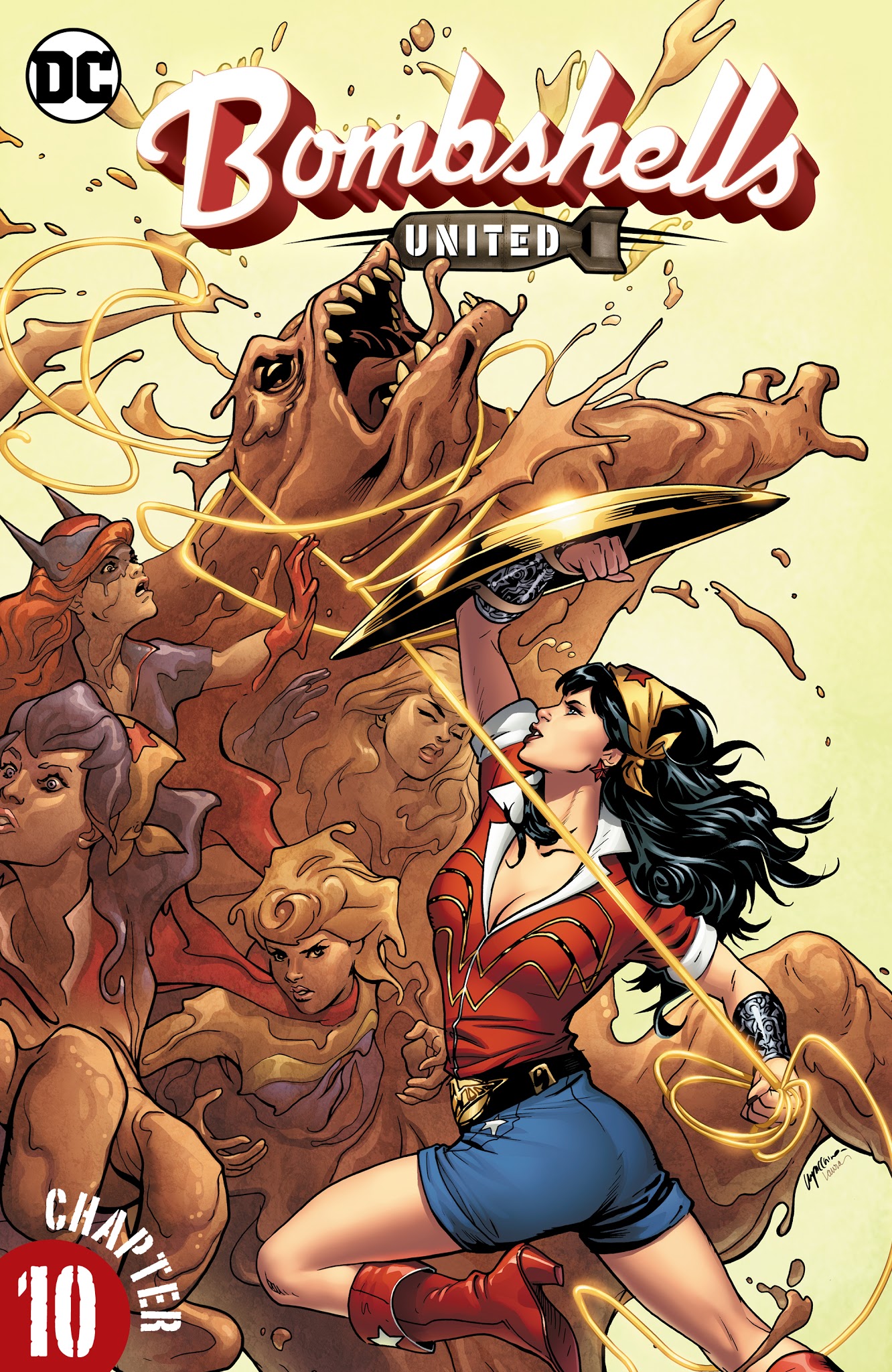 Read online Bombshells: United comic -  Issue #10 - 2