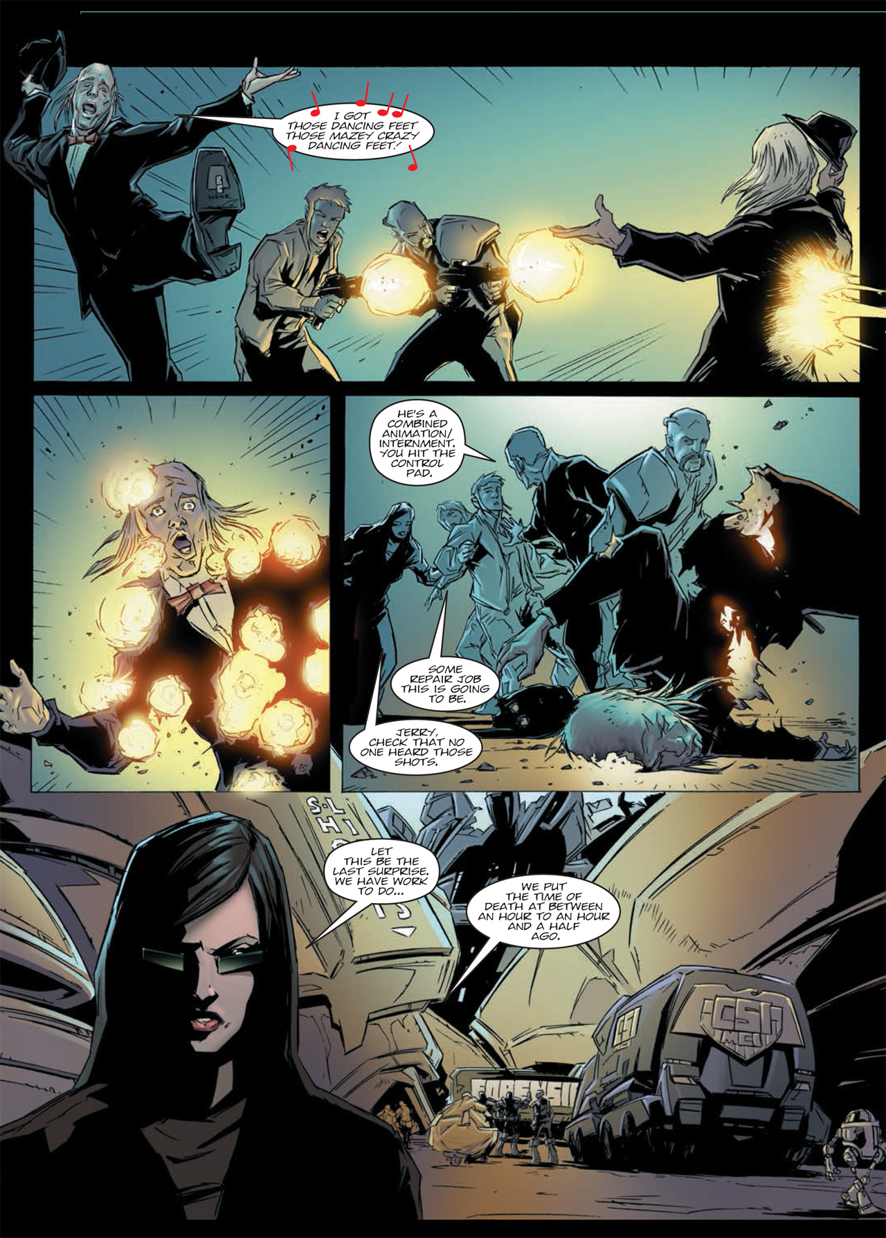 Read online Judge Dredd: Day of Chaos - The Fourth Faction comic -  Issue # TPB (Part 2) - 10