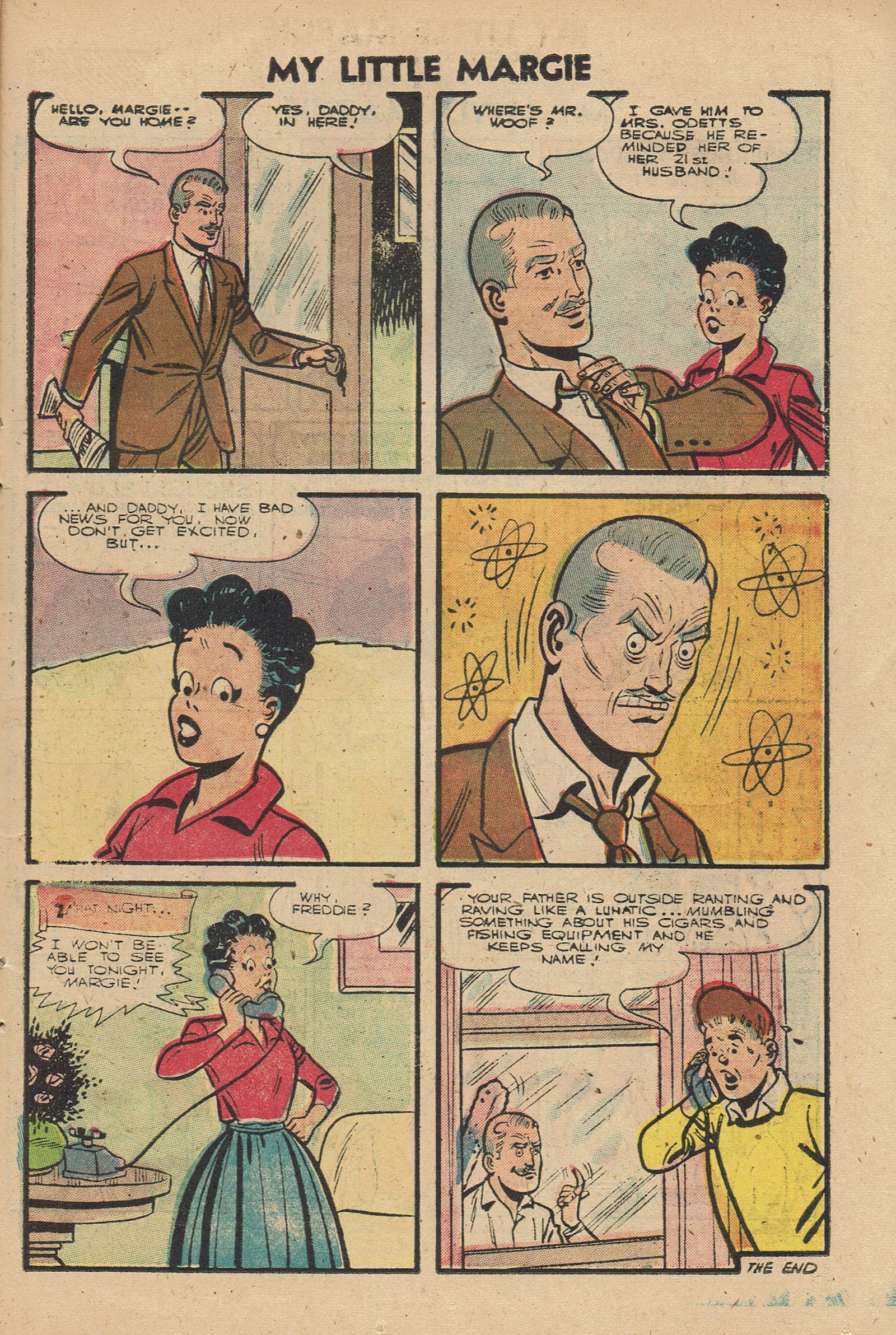 Read online My Little Margie (1954) comic -  Issue #11 - 15