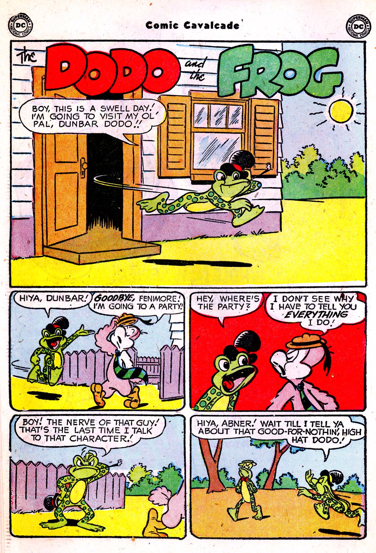 Read online Comic Cavalcade comic -  Issue #48 - 32