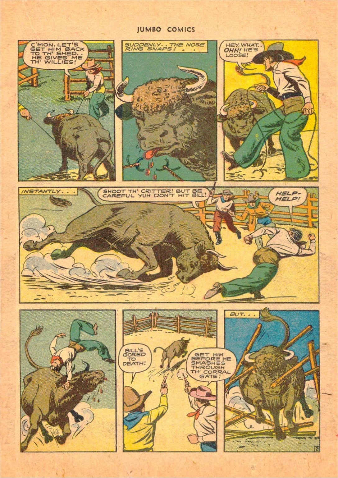 Read online Jumbo Comics comic -  Issue #64 - 33
