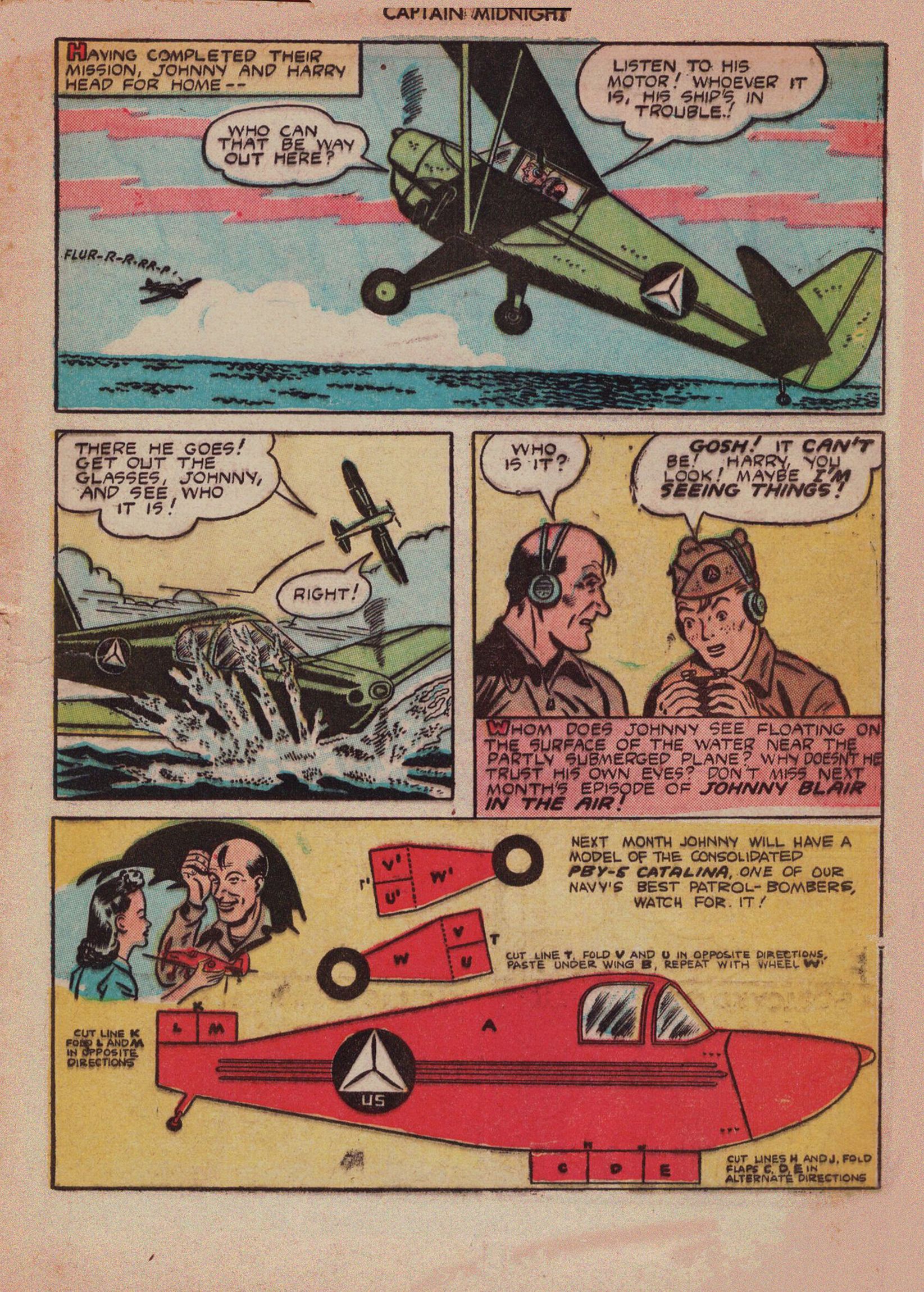 Read online Captain Midnight (1942) comic -  Issue #15 - 33