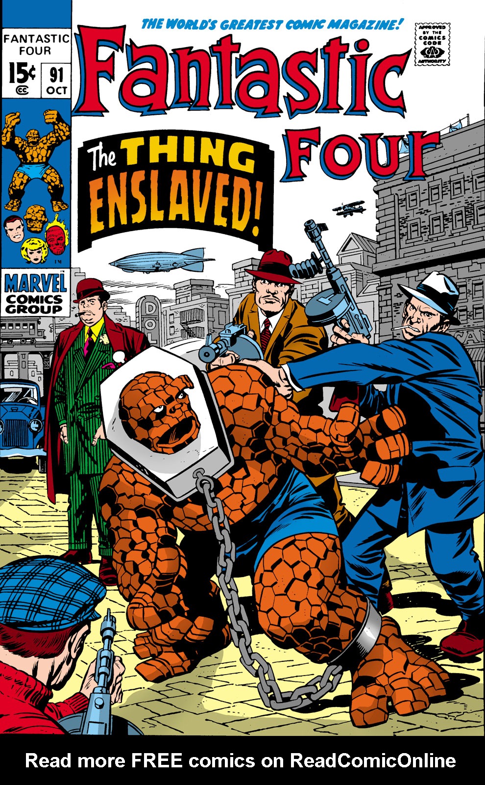 Read online Fantastic Four (1961) comic -  Issue #91 - 1