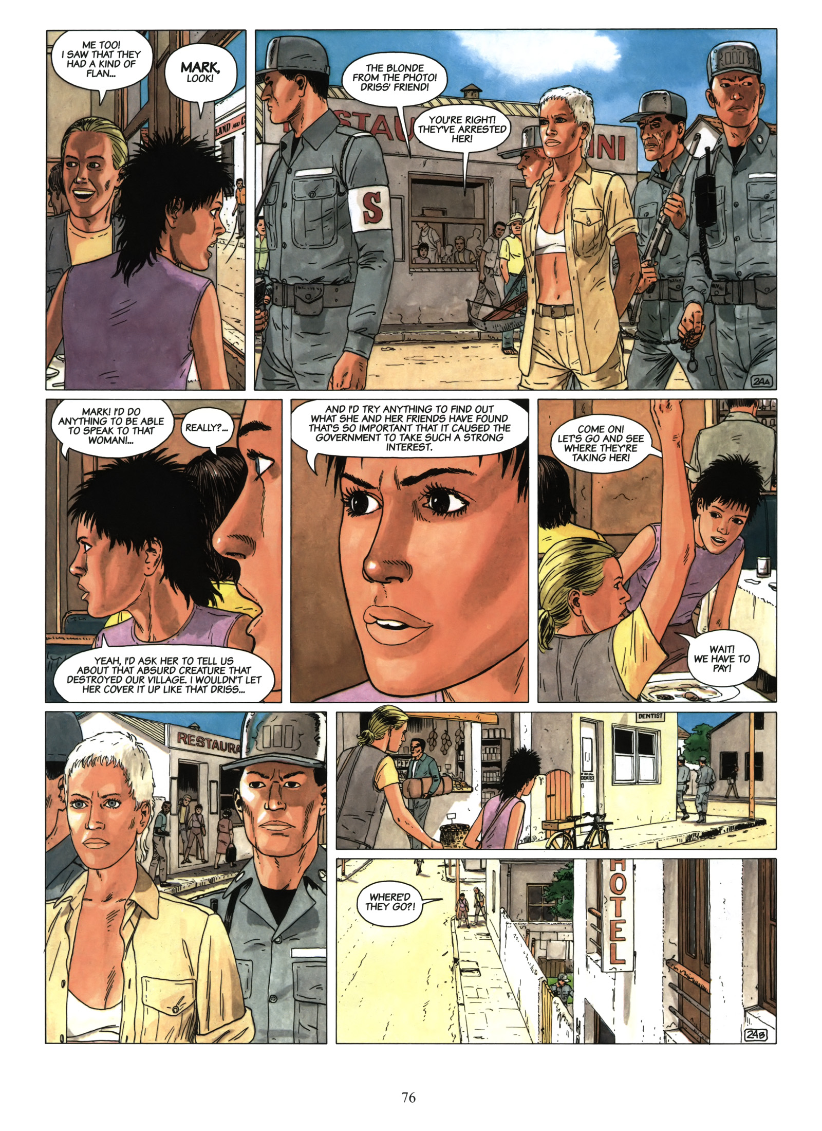 Read online Aldebaran comic -  Issue # TPB 1 - 77