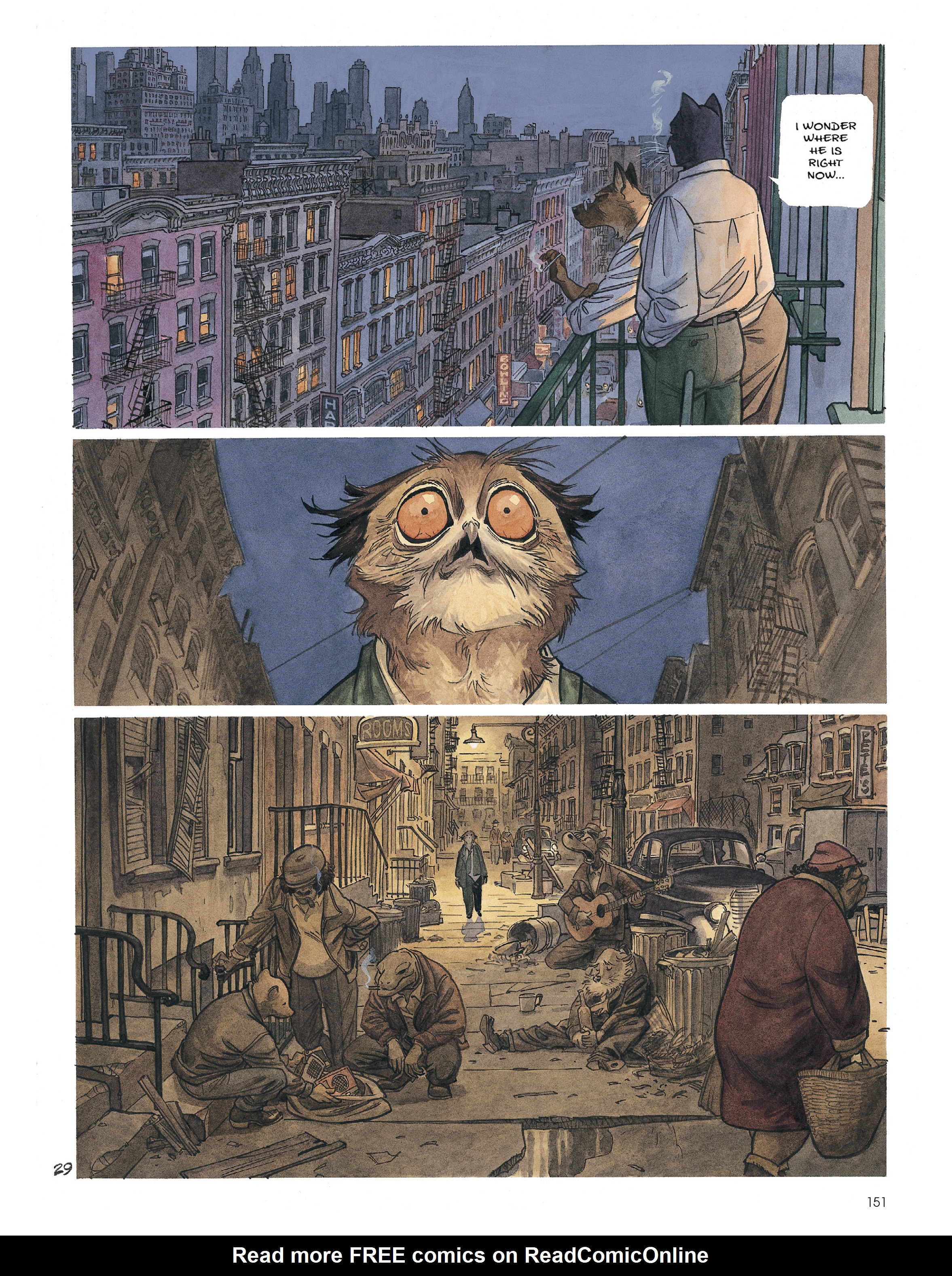 Read online Blacksad (2010) comic -  Issue # Full - 150