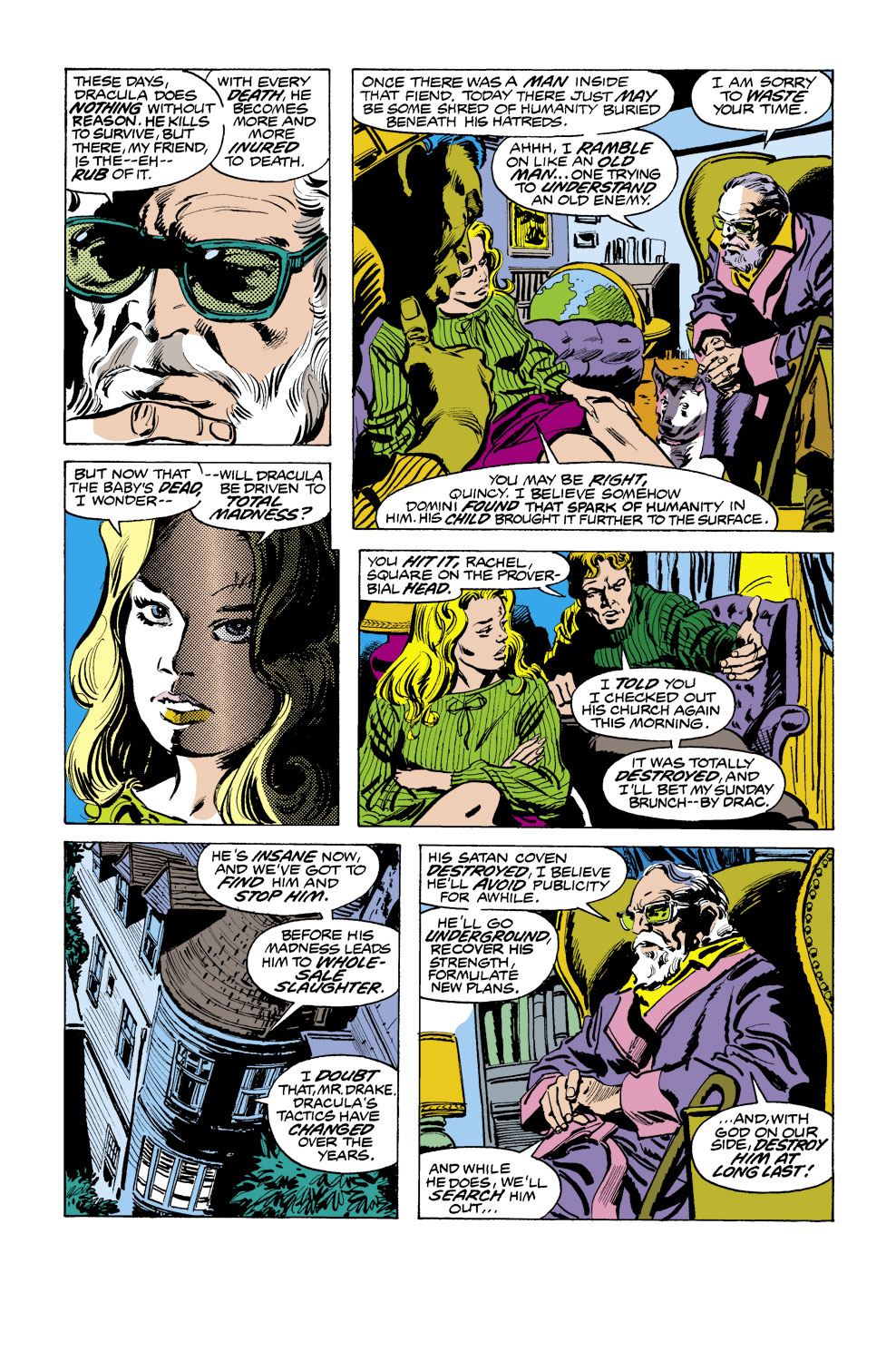 Read online Tomb of Dracula (1972) comic -  Issue #61 - 4