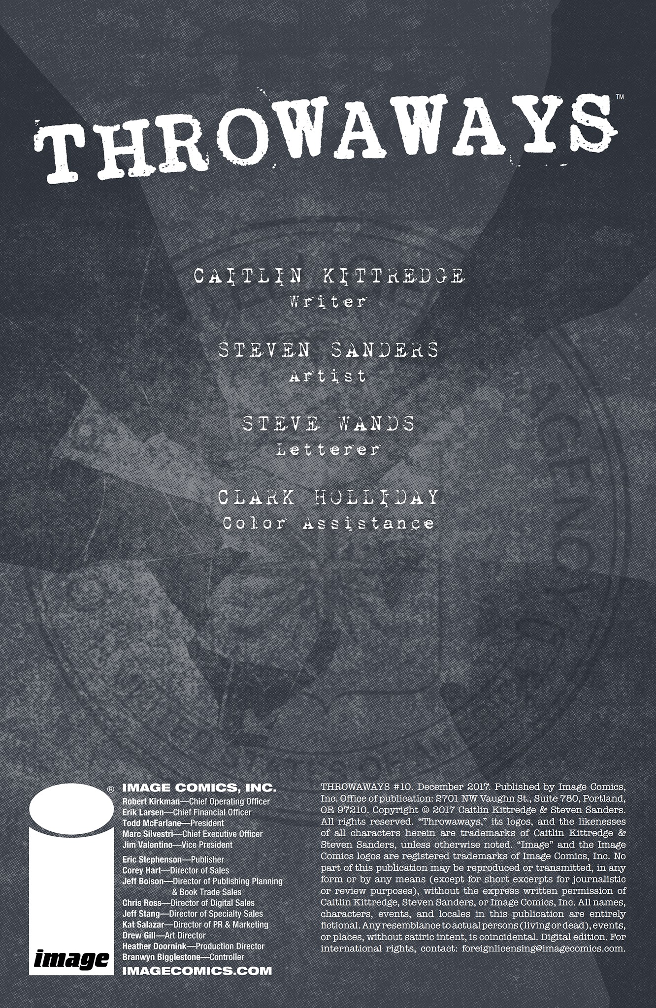 Read online Throwaways comic -  Issue #10 - 2