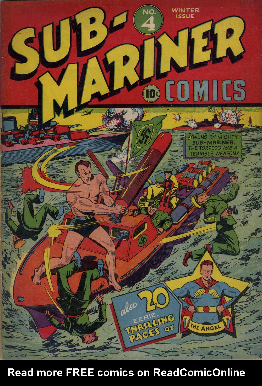 Read online Sub-Mariner Comics comic -  Issue #4 - 1