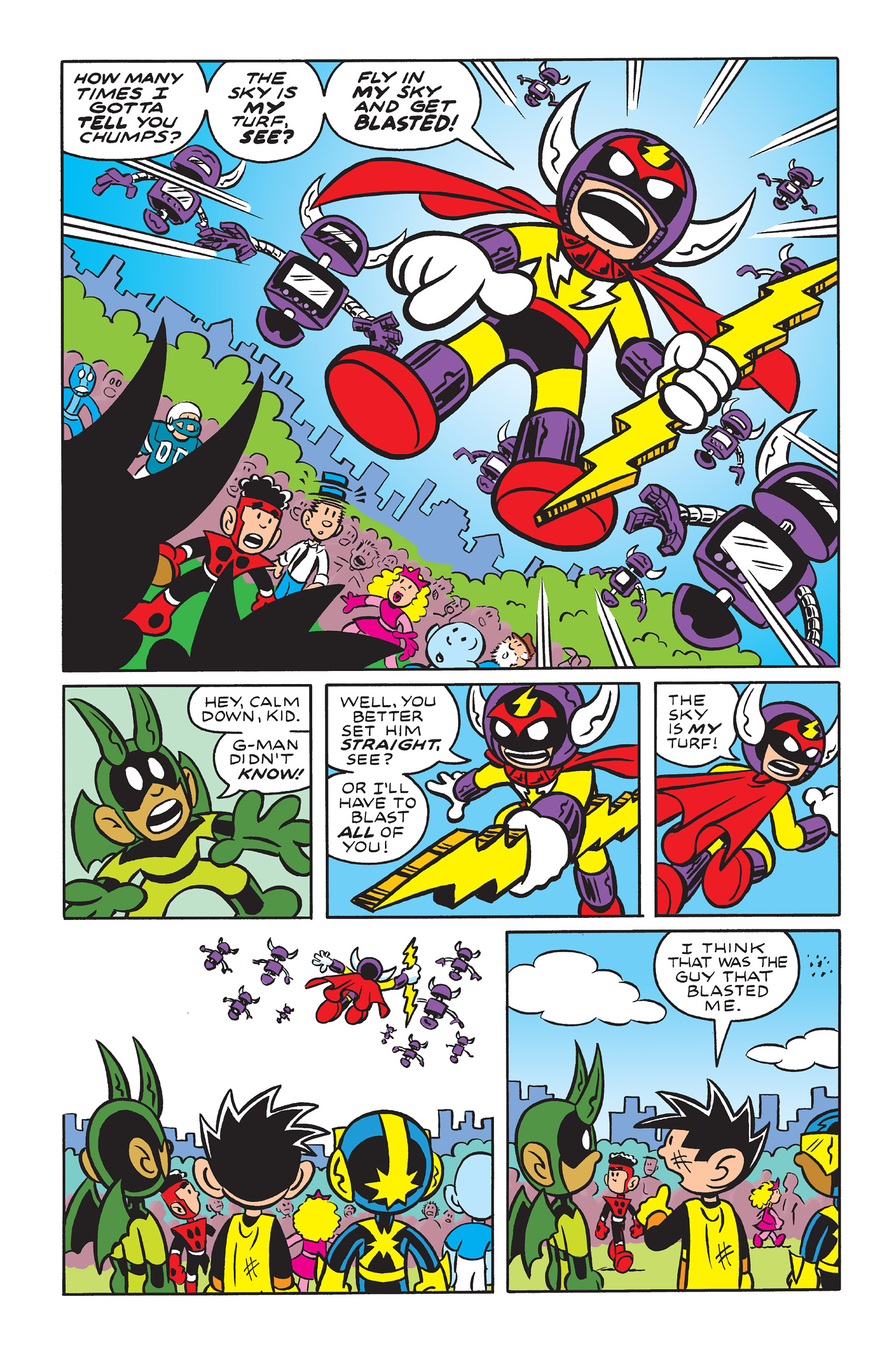 Read online G-Man: Learning to Fly comic -  Issue # TPB - 20