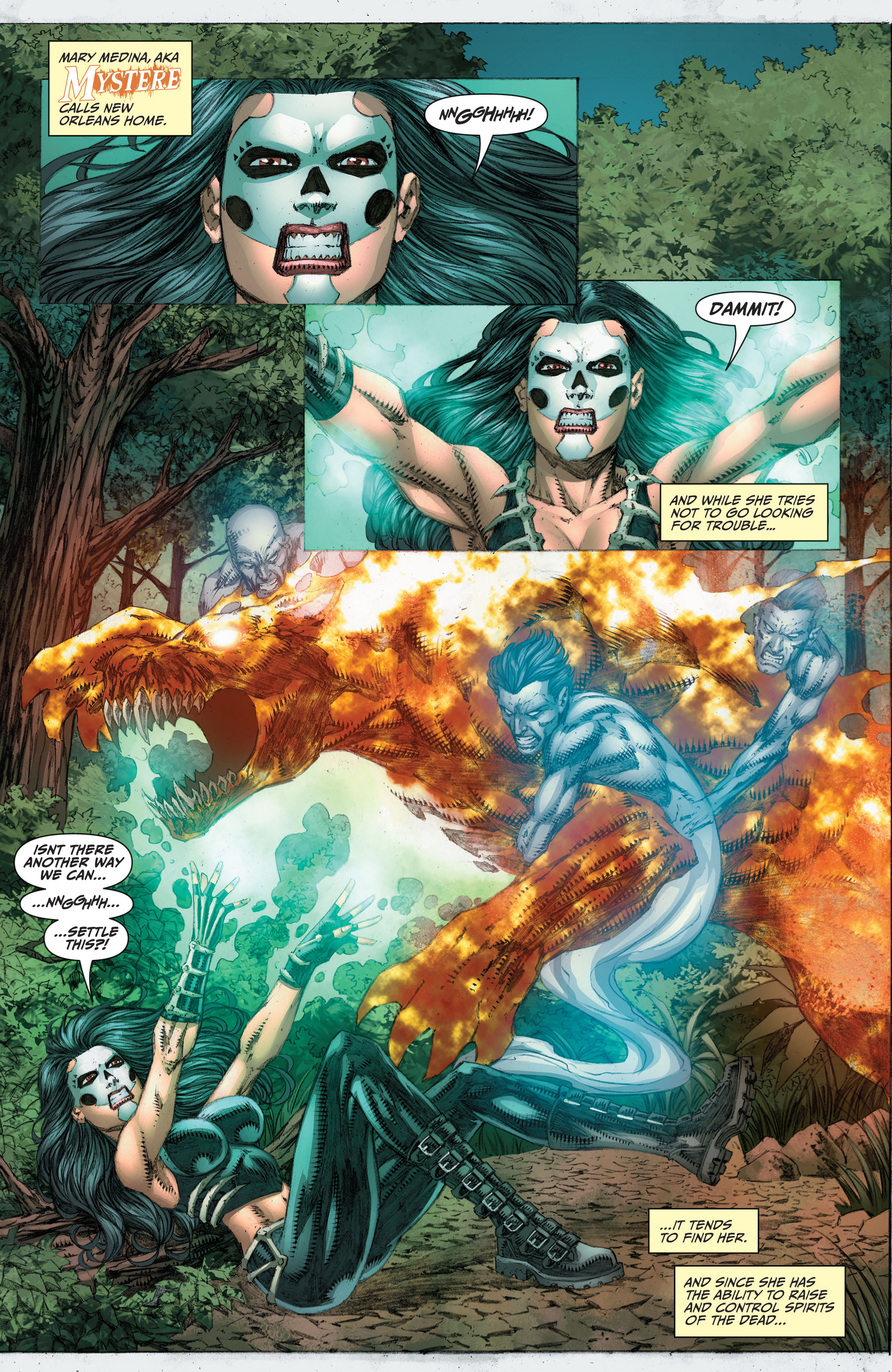 Read online Mystere Annual: Spawn of the Abyss comic -  Issue # Full - 10