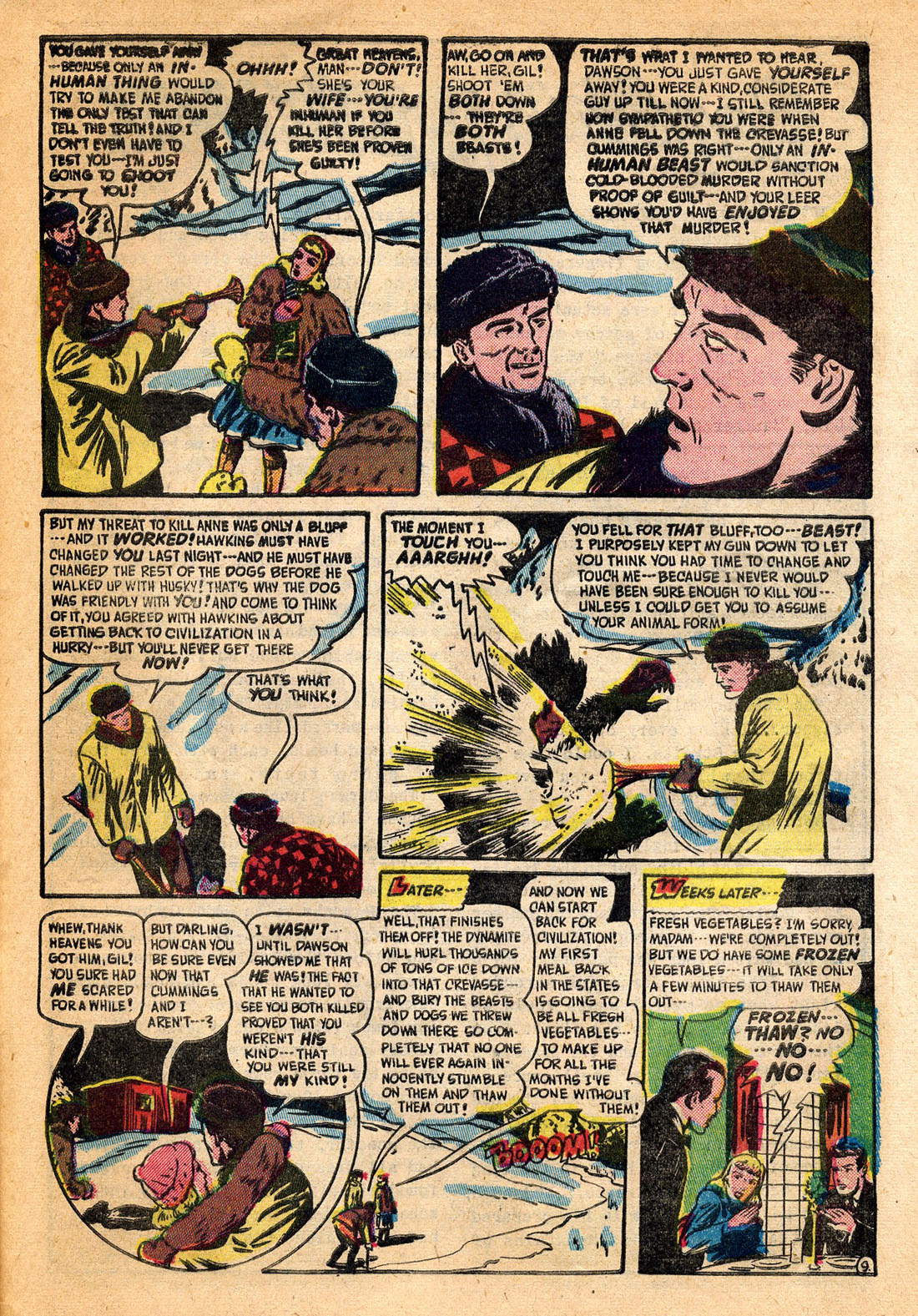 Read online Adventures Into The Unknown comic -  Issue #17 - 37