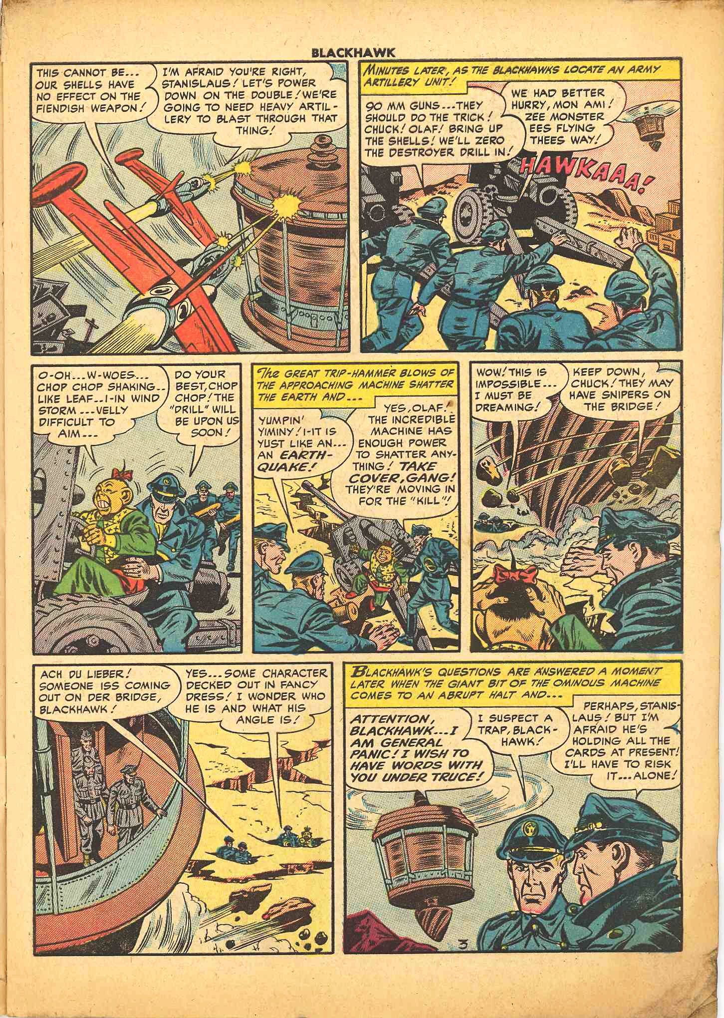 Read online Blackhawk (1957) comic -  Issue #79 - 5