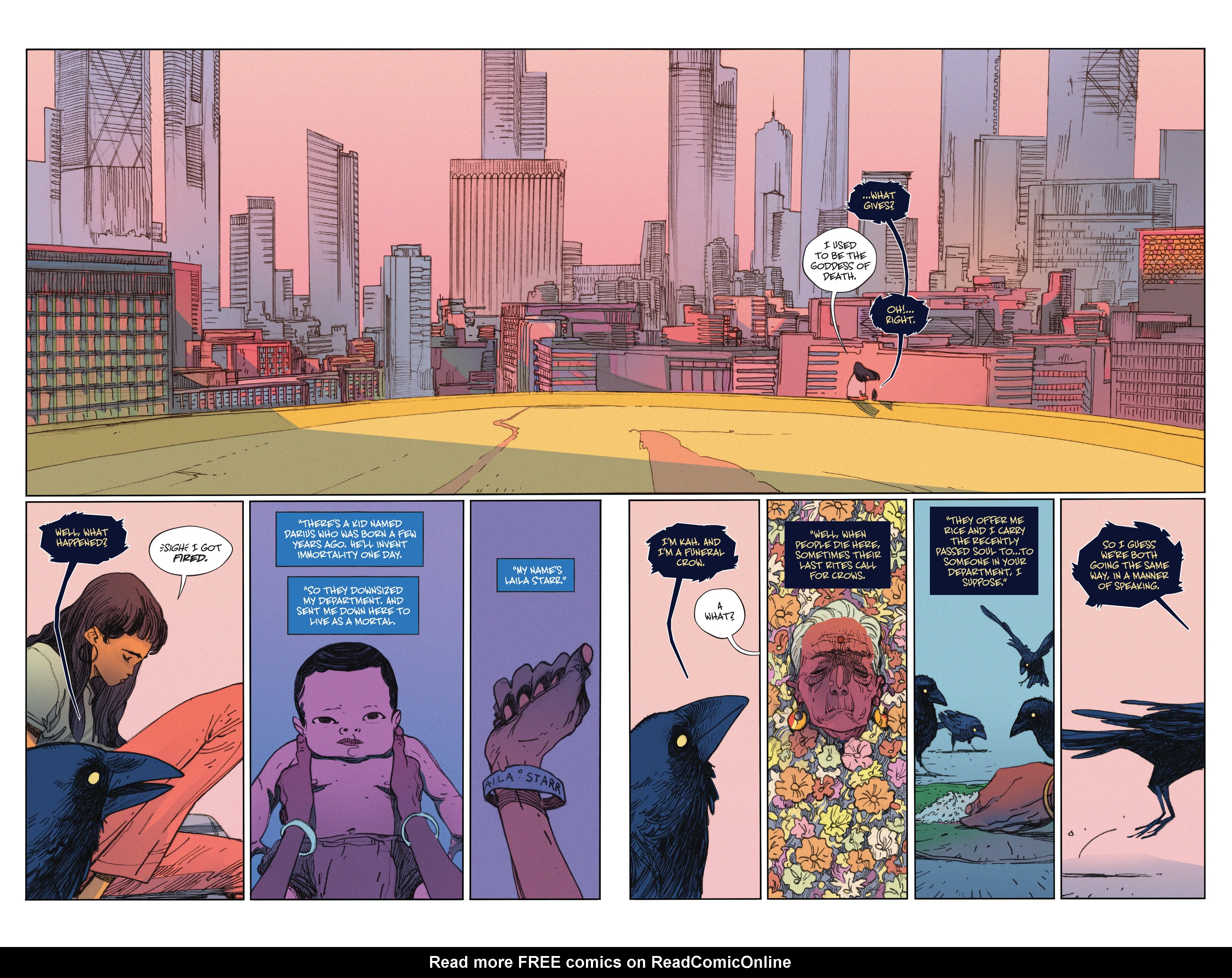 Read online The Many Deaths of Laila Starr comic -  Issue #2 - 4