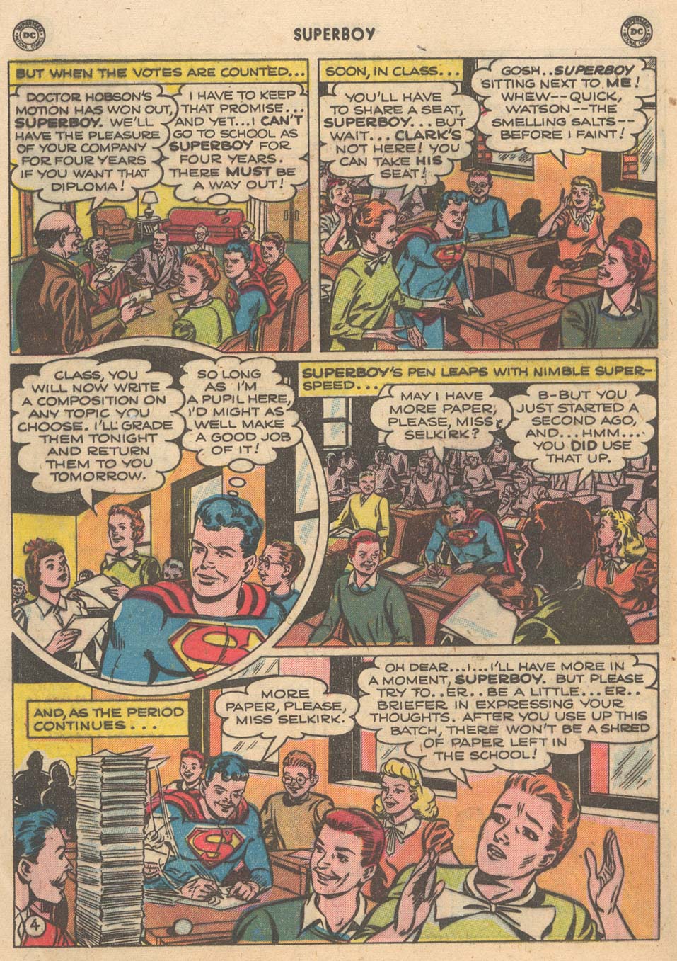 Read online Superboy (1949) comic -  Issue #14 - 20