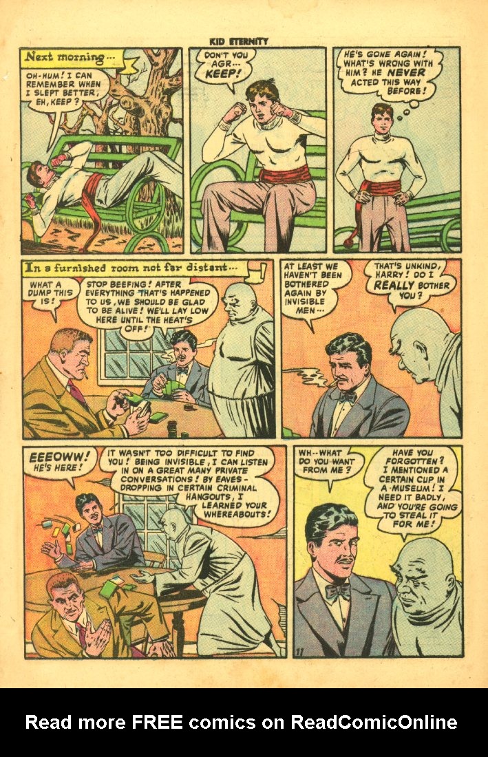 Read online Kid Eternity (1946) comic -  Issue #11 - 46