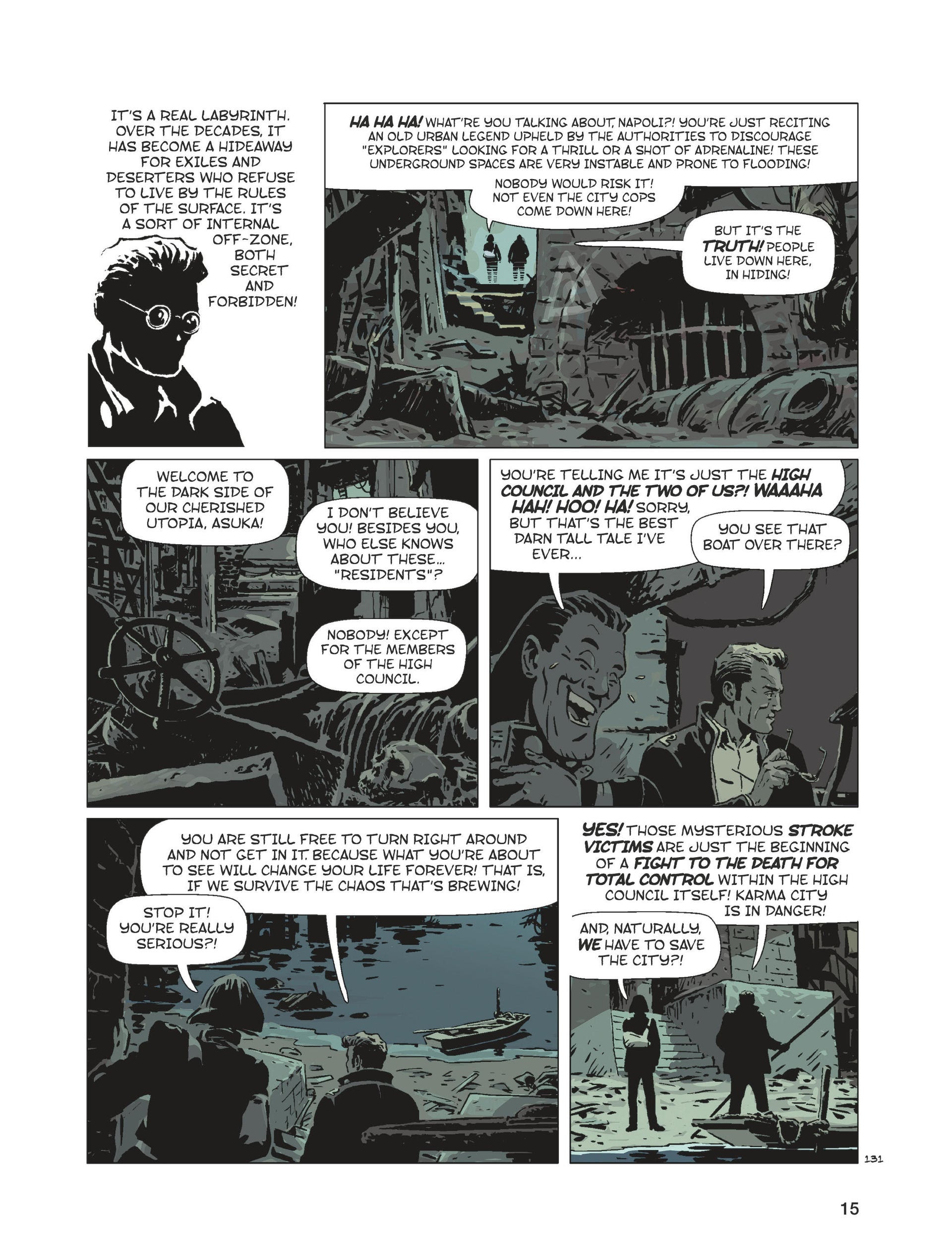 Read online Karma City comic -  Issue #6 - 17