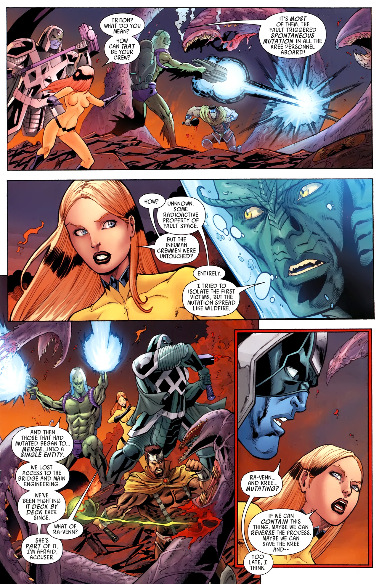 Read online Realm of Kings: Inhumans comic -  Issue #5 - 13