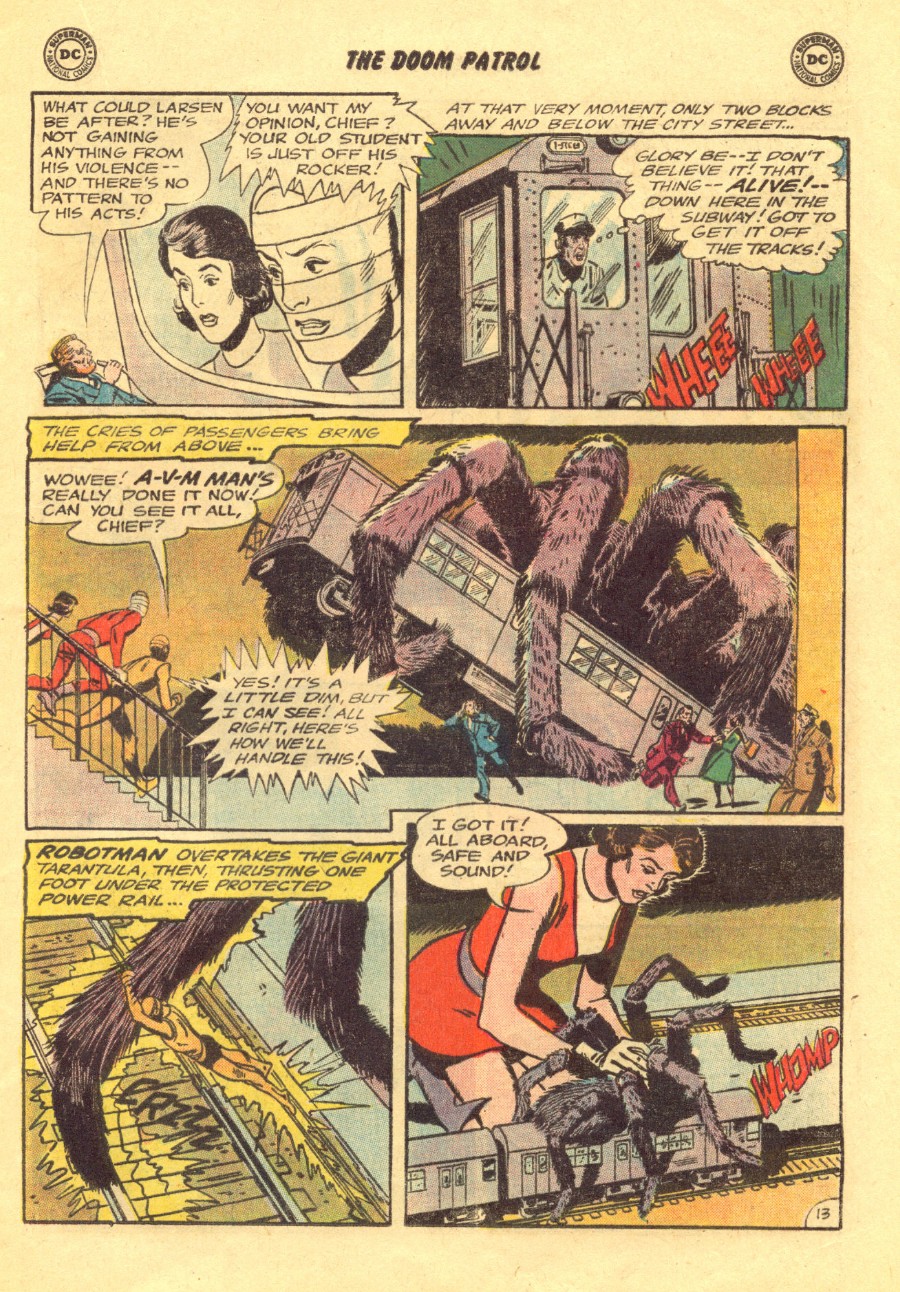 Read online Doom Patrol (1964) comic -  Issue #89 - 17