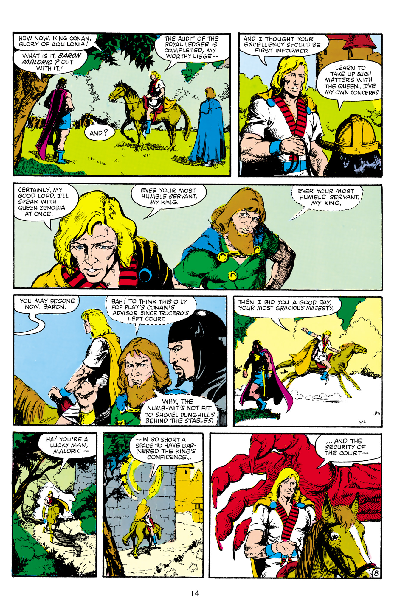 Read online The Chronicles of King Conan comic -  Issue # TPB 6 (Part 1) - 15