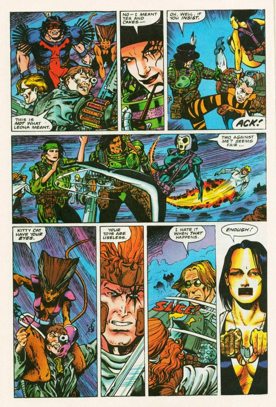 Read online Warheads comic -  Issue #4 - 22