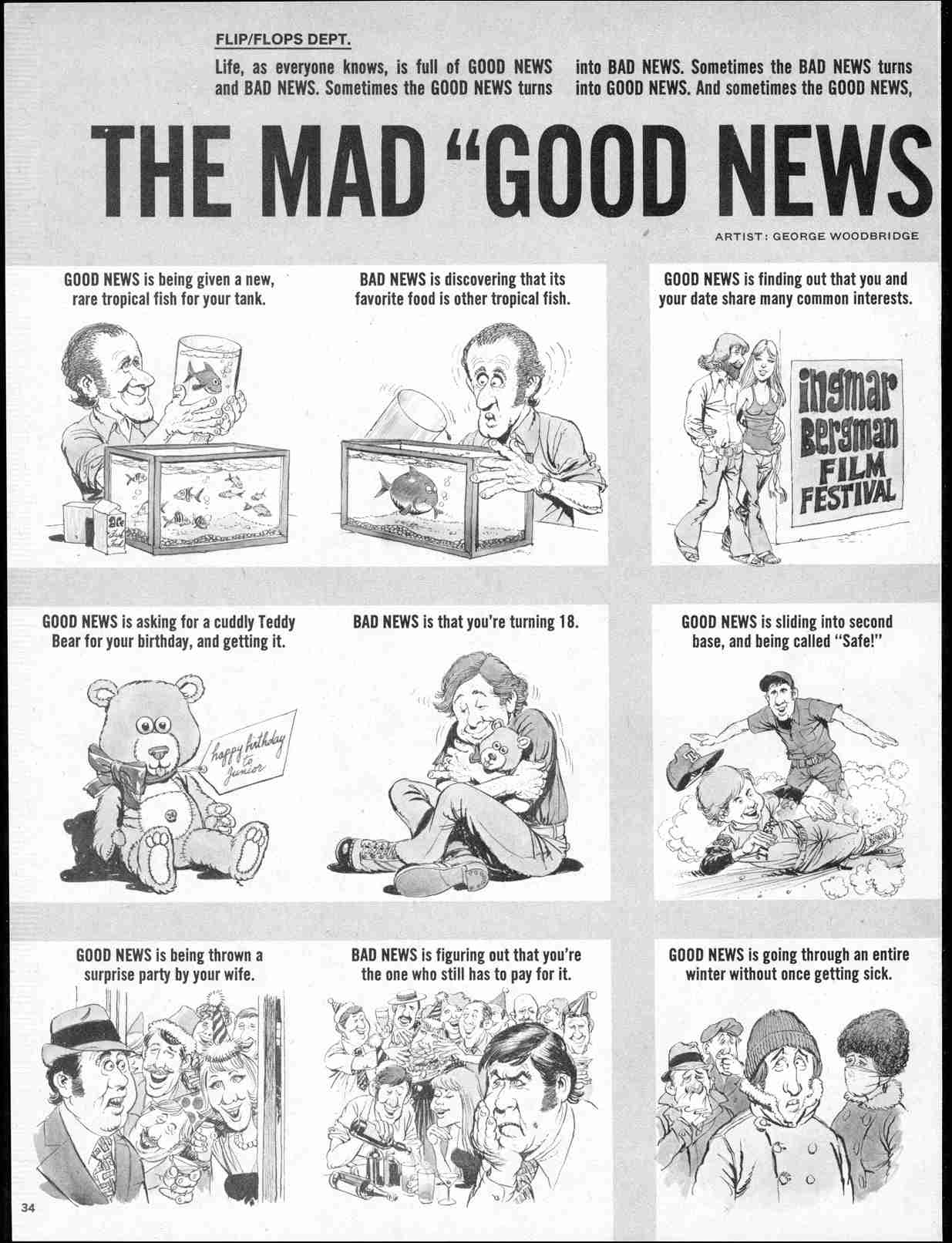 Read online MAD comic -  Issue #174 - 36