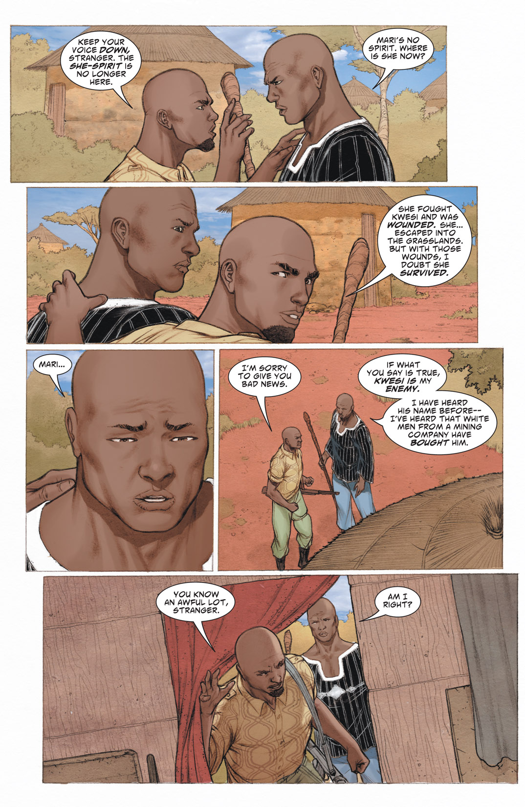 Read online Vixen: Return of the Lion comic -  Issue #3 - 7