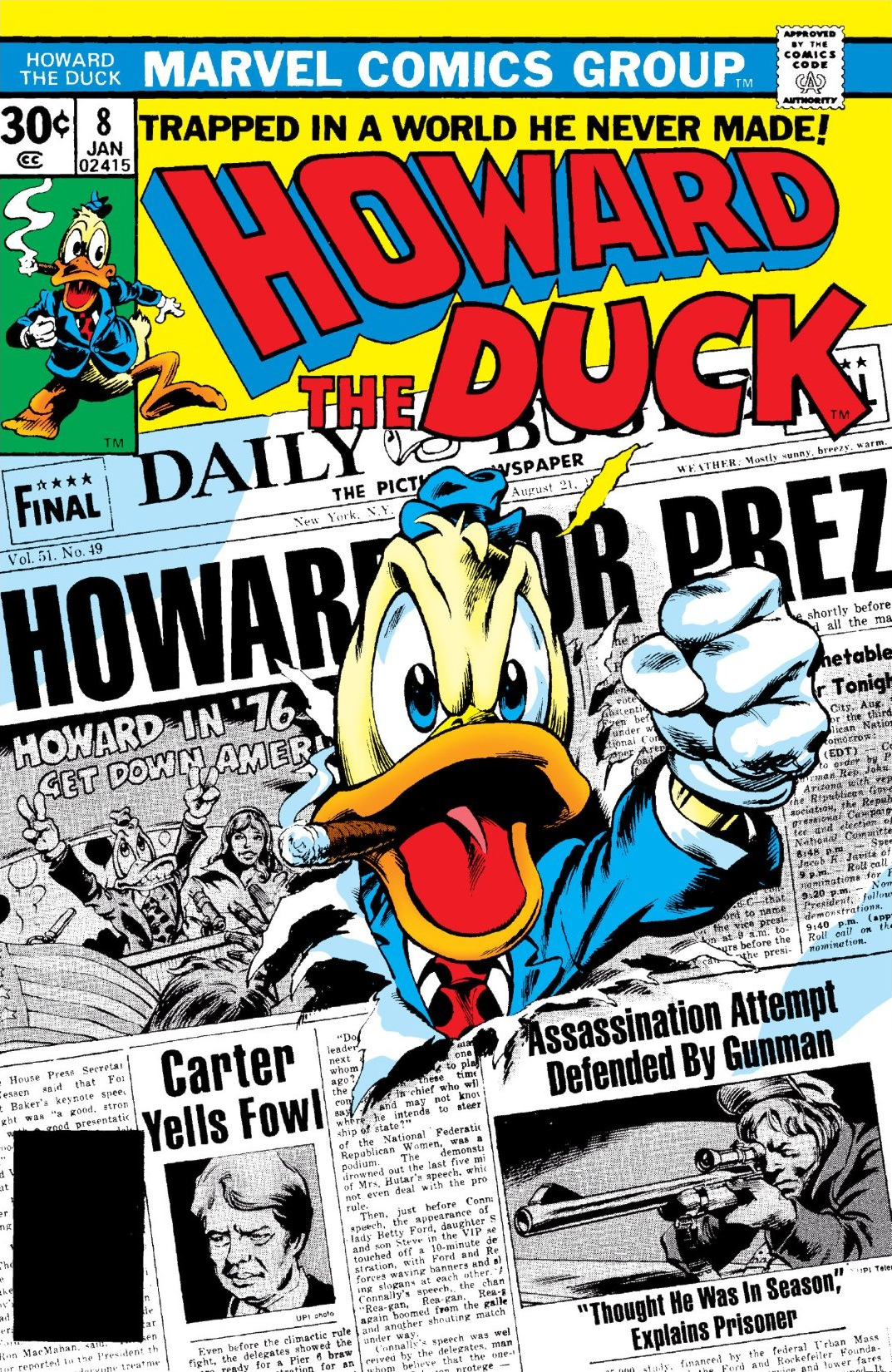 Read online Howard The Duck: The Complete Collection comic -  Issue # TPB 1 (Part 3) - 21