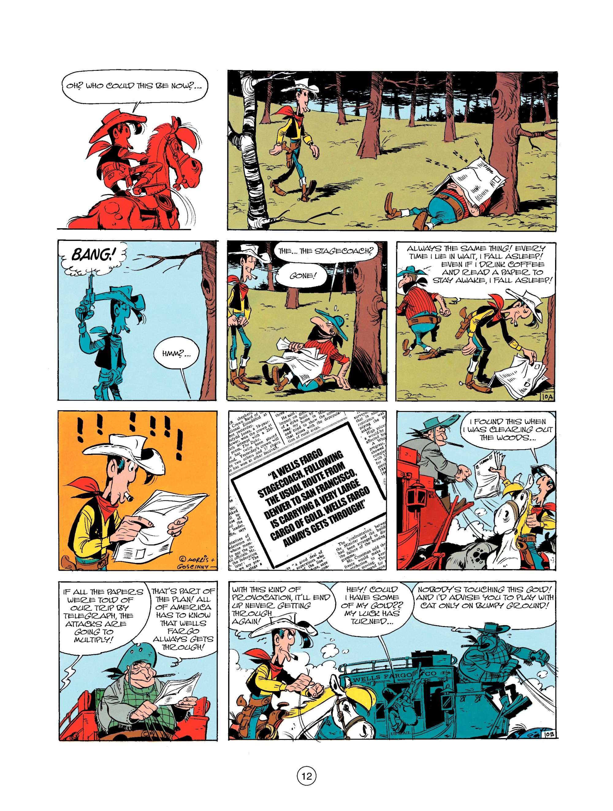 Read online A Lucky Luke Adventure comic -  Issue #25 - 12