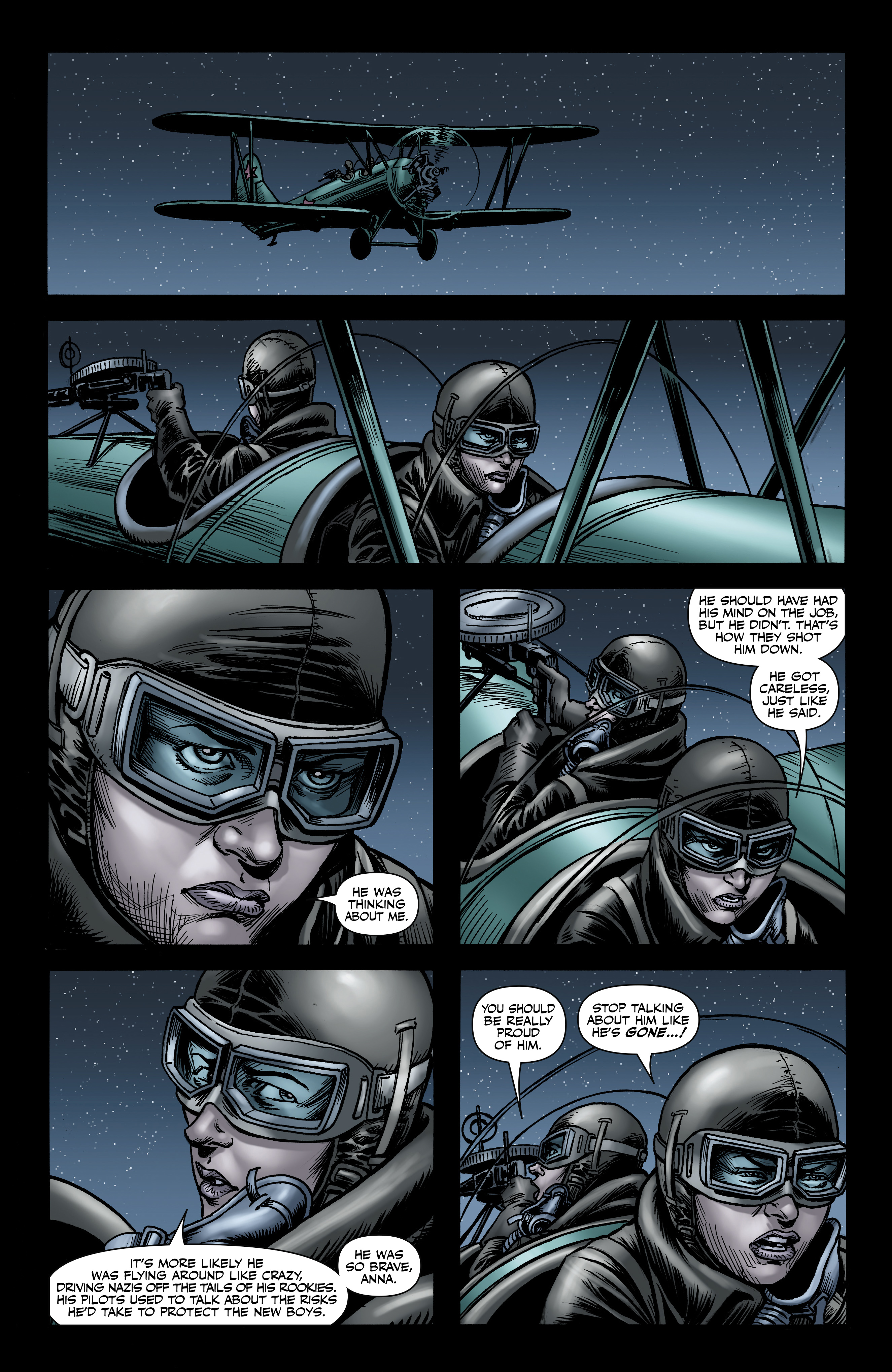 Read online Battlefields: The Night Witches comic -  Issue # TPB - 60