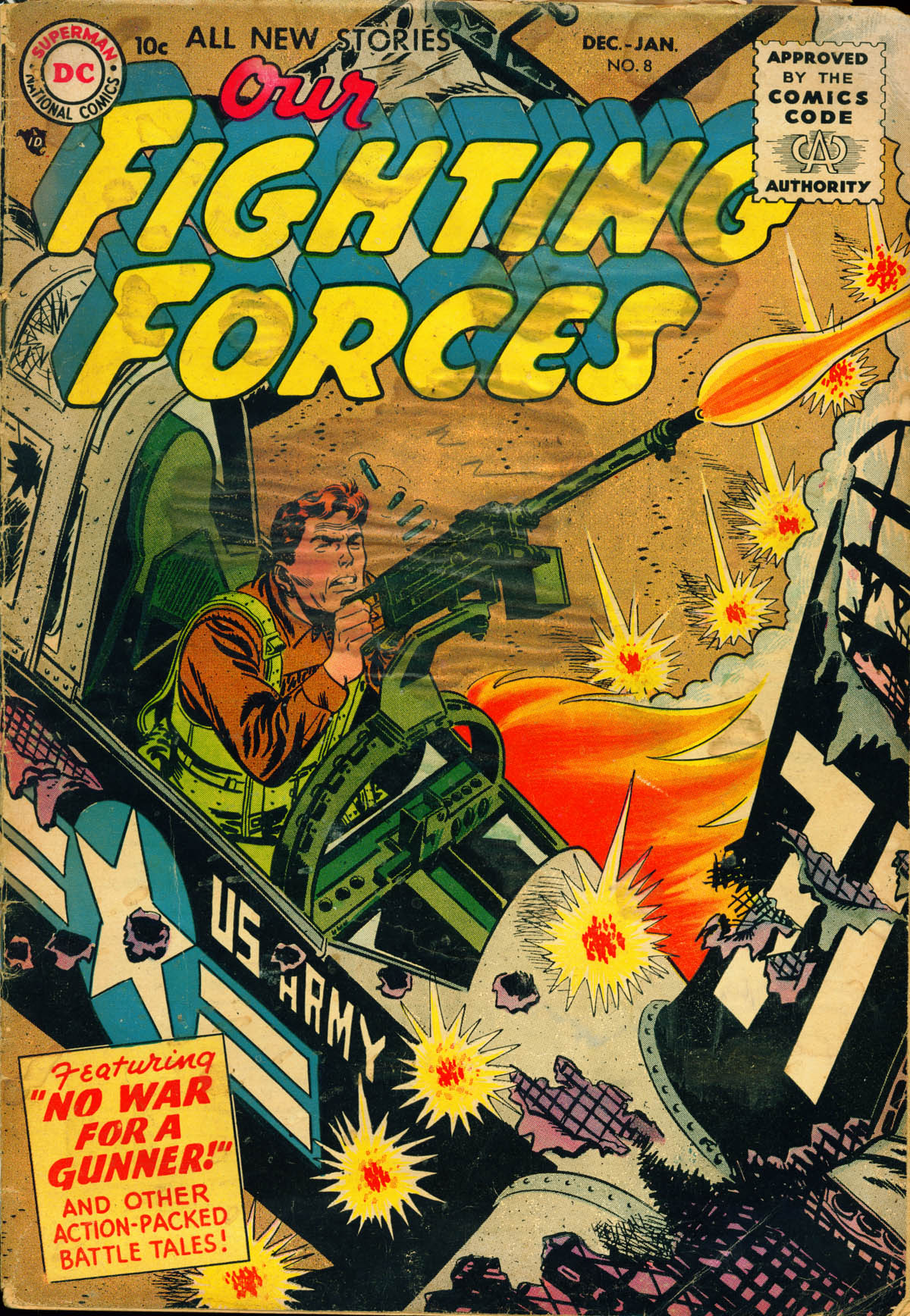 Read online Our Fighting Forces comic -  Issue #8 - 1