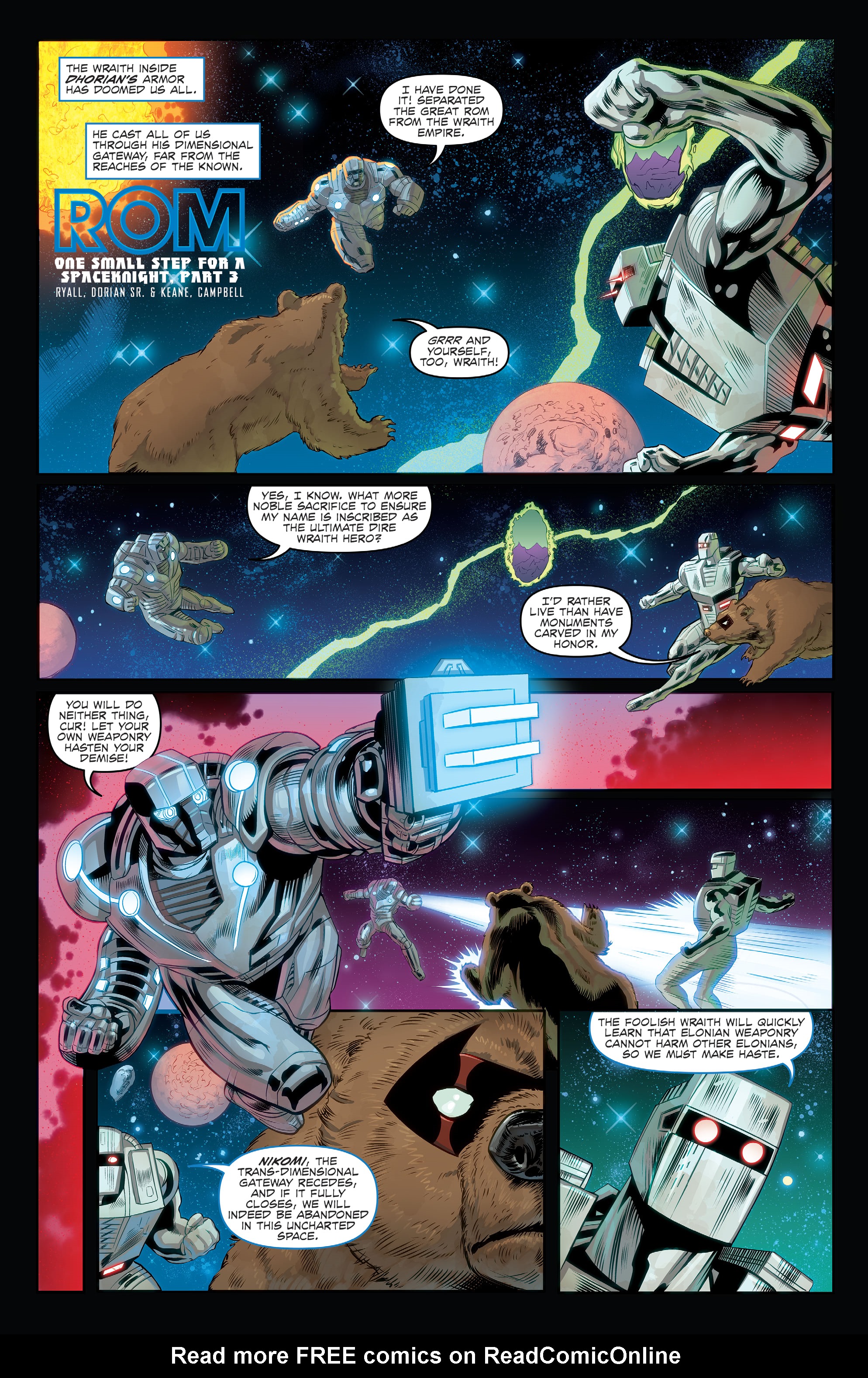 Read online ROM: Dire Wraiths comic -  Issue #3 - 22