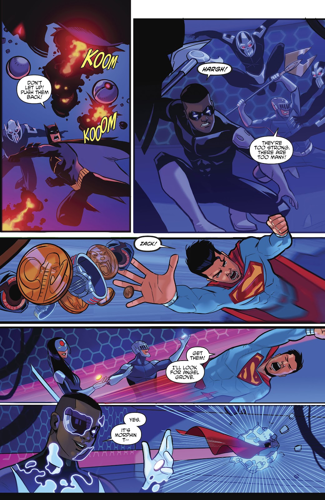 Justice League/Mighty Morphin' Power Rangers issue 4 - Page 21