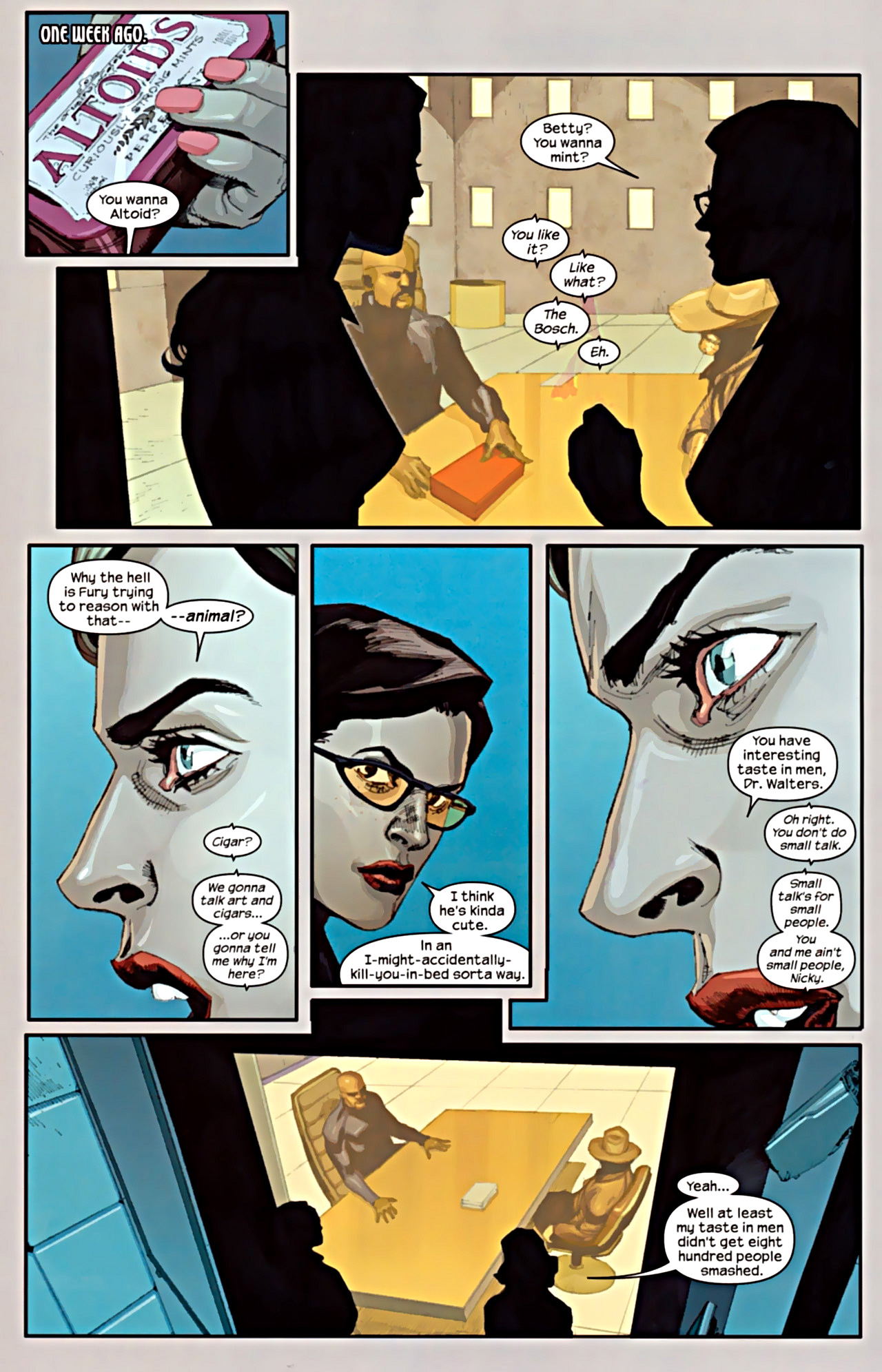 Read online Ultimate Wolverine vs. Hulk comic -  Issue #4 - 4