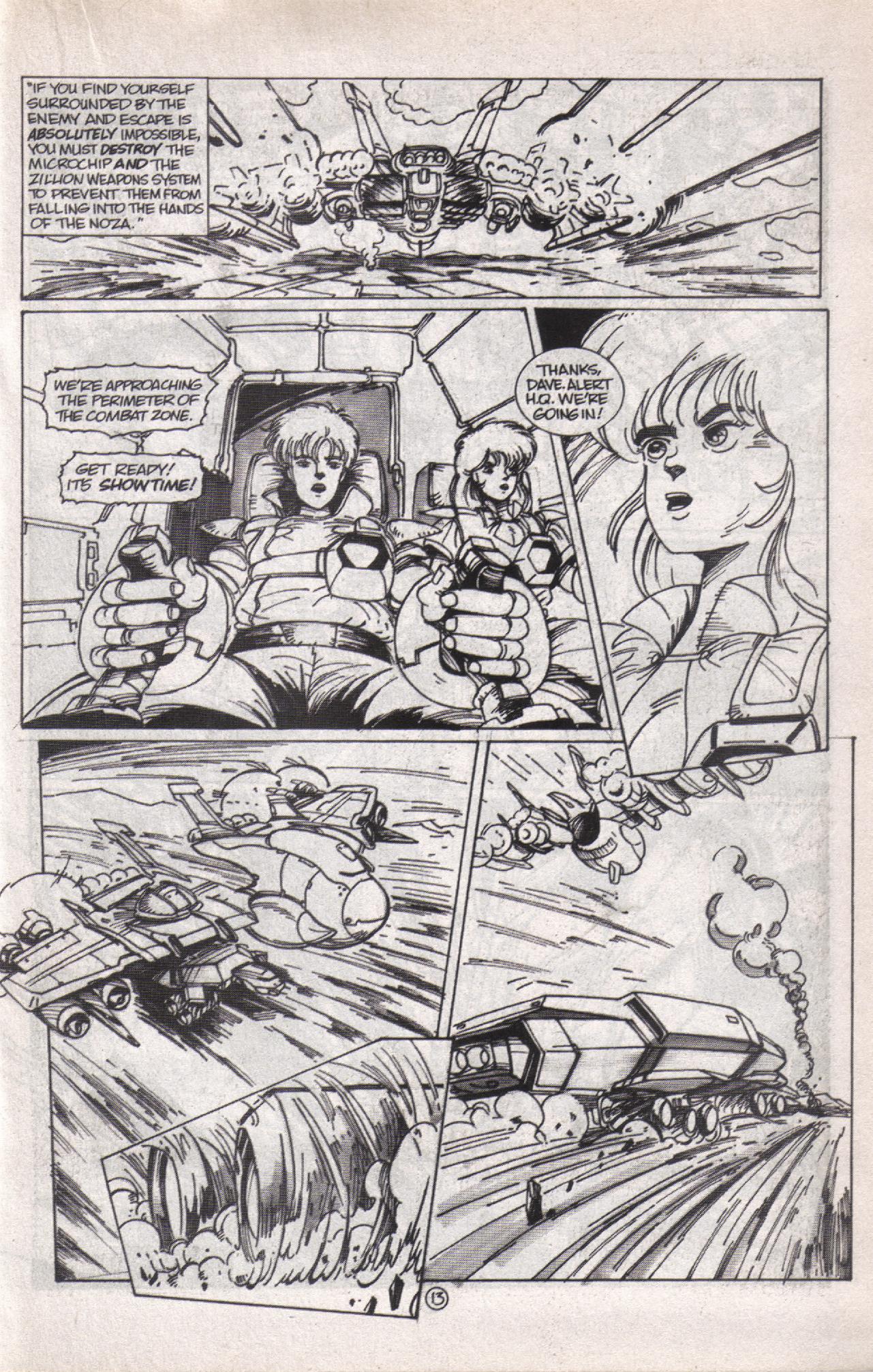 Read online Zillion comic -  Issue #1 - 14