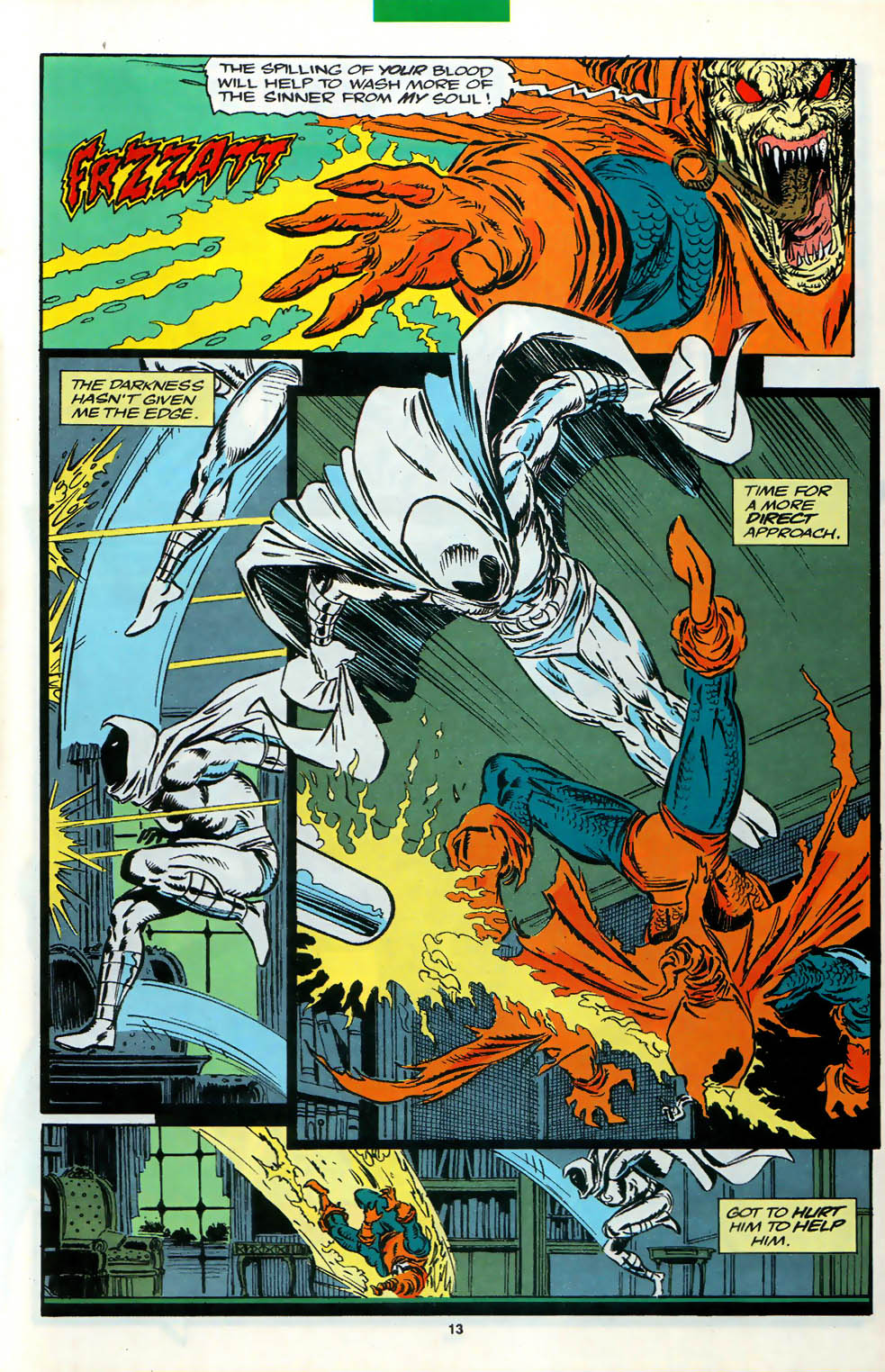 Read online Marc Spector: Moon Knight comic -  Issue #33 - 9
