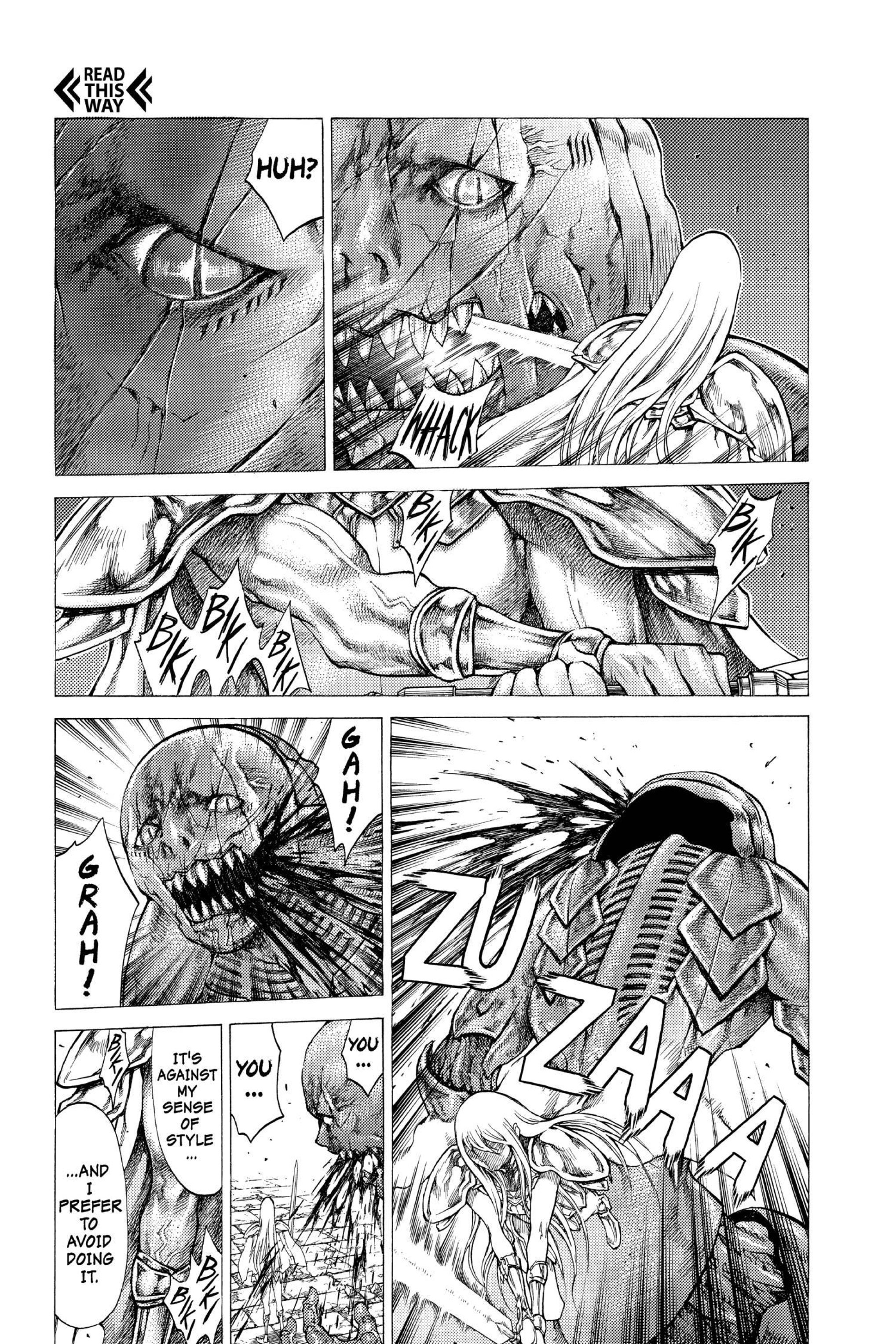 Read online Claymore comic -  Issue #9 - 25