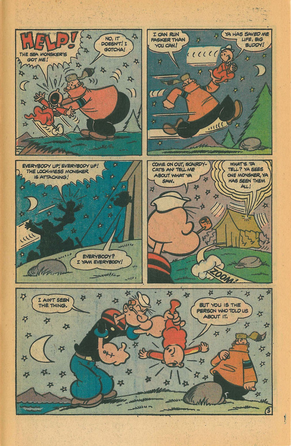 Read online Popeye (1948) comic -  Issue #129 - 31