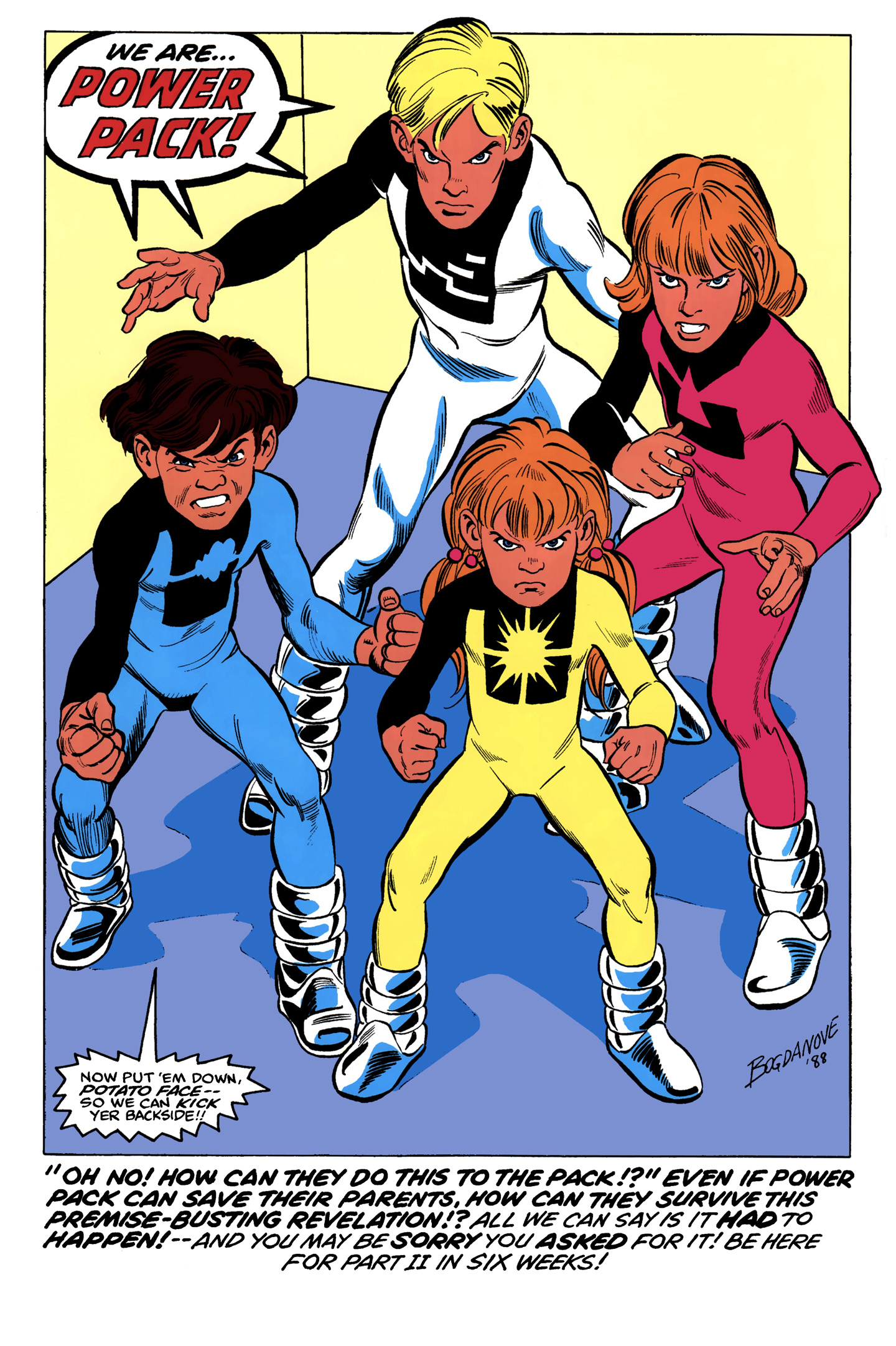 Read online Power Pack (1984) comic -  Issue #42 - 28