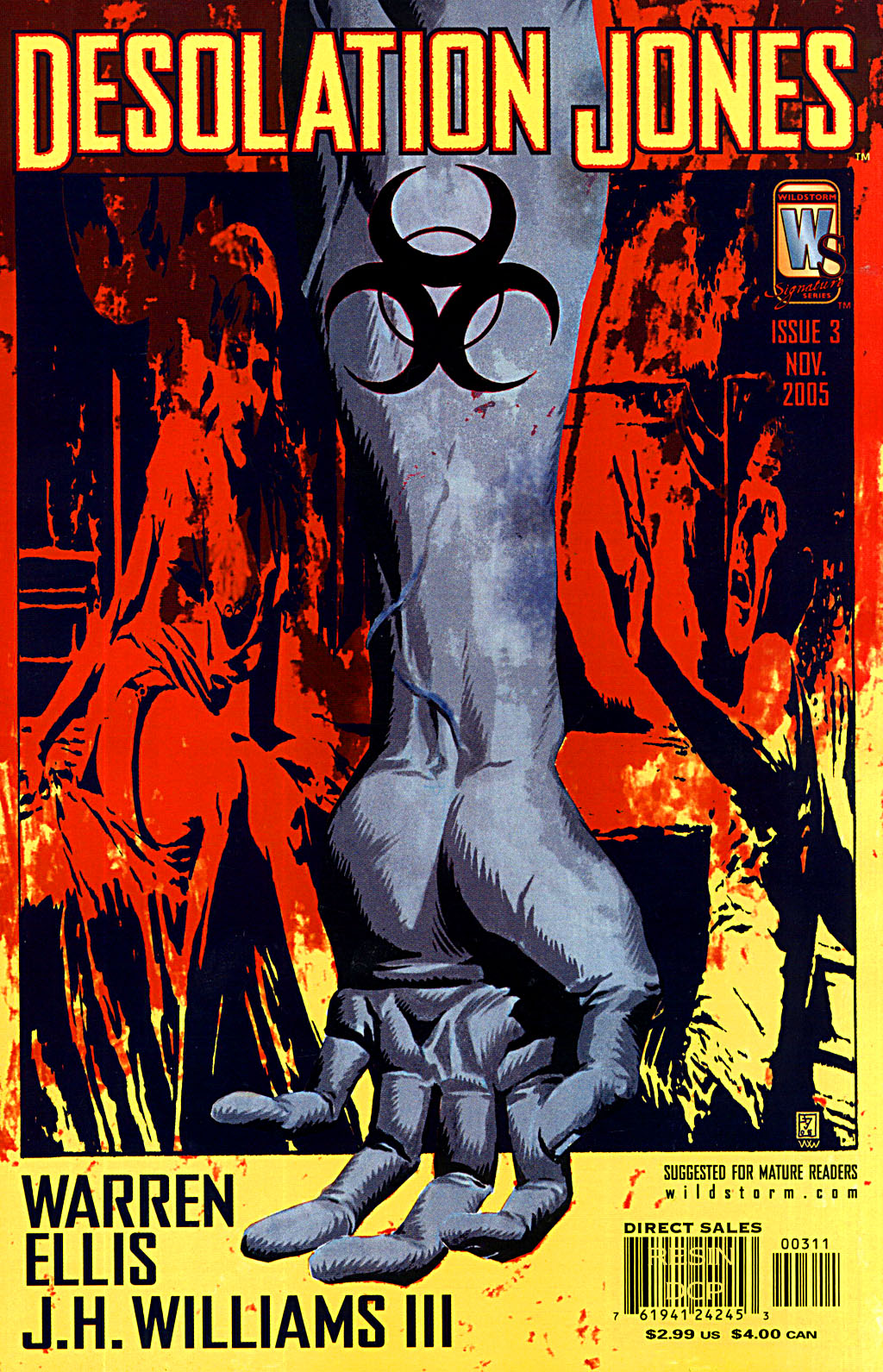 Read online Desolation Jones comic -  Issue #3 - 1